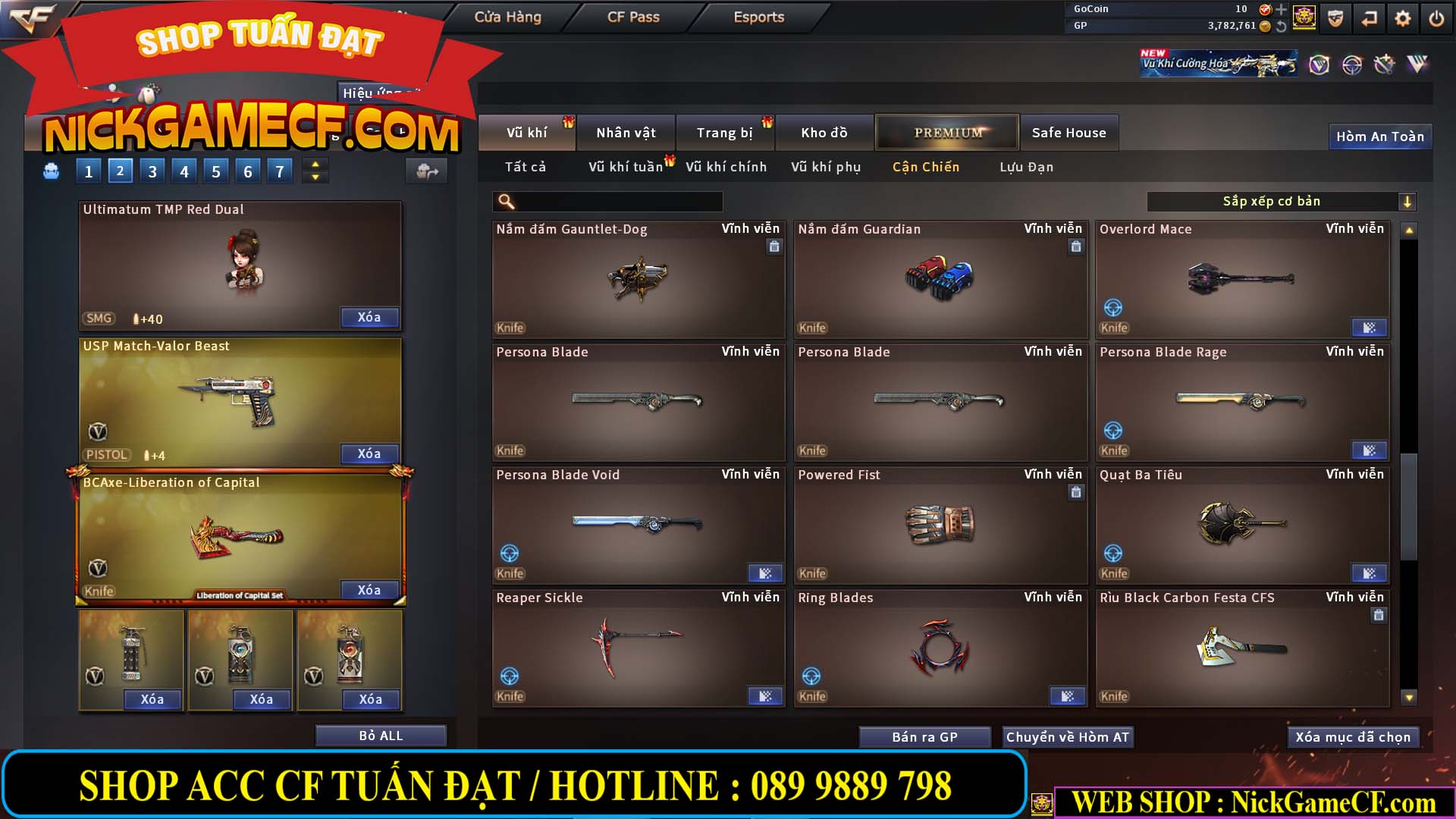 MÃ CF14499 - GIÁ : 7999K - CHIẾN ZOM C4 - 59 VIP + 2K GO LÊN VIP7