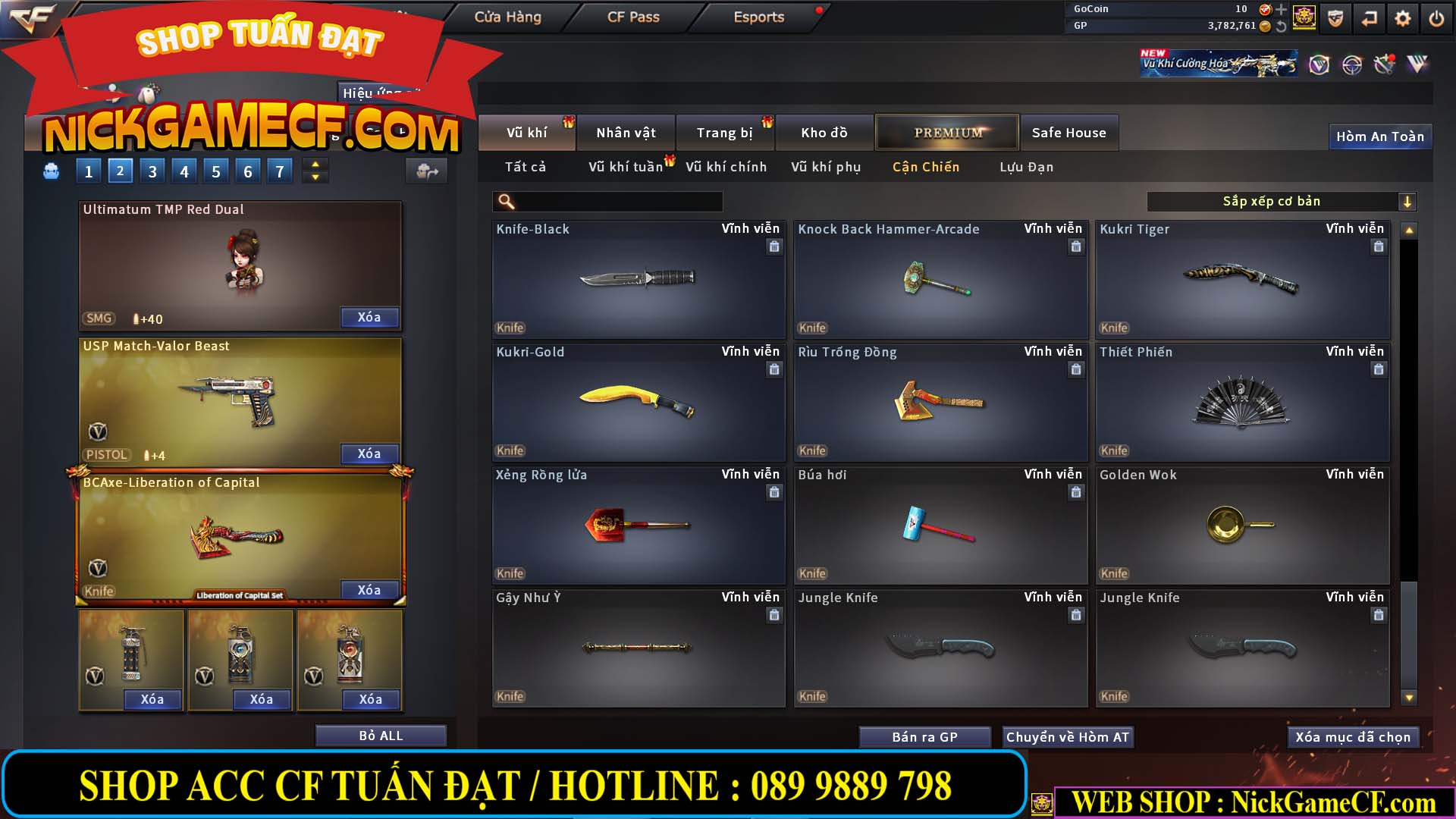 MÃ CF14499 - GIÁ : 7999K - CHIẾN ZOM C4 - 59 VIP + 2K GO LÊN VIP7