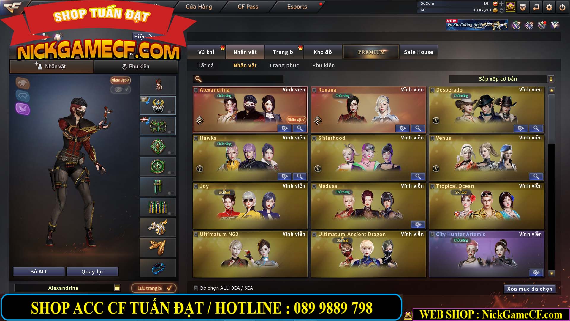 MÃ CF14499 - GIÁ : 7999K - CHIẾN ZOM C4 - 59 VIP + 2K GO LÊN VIP7