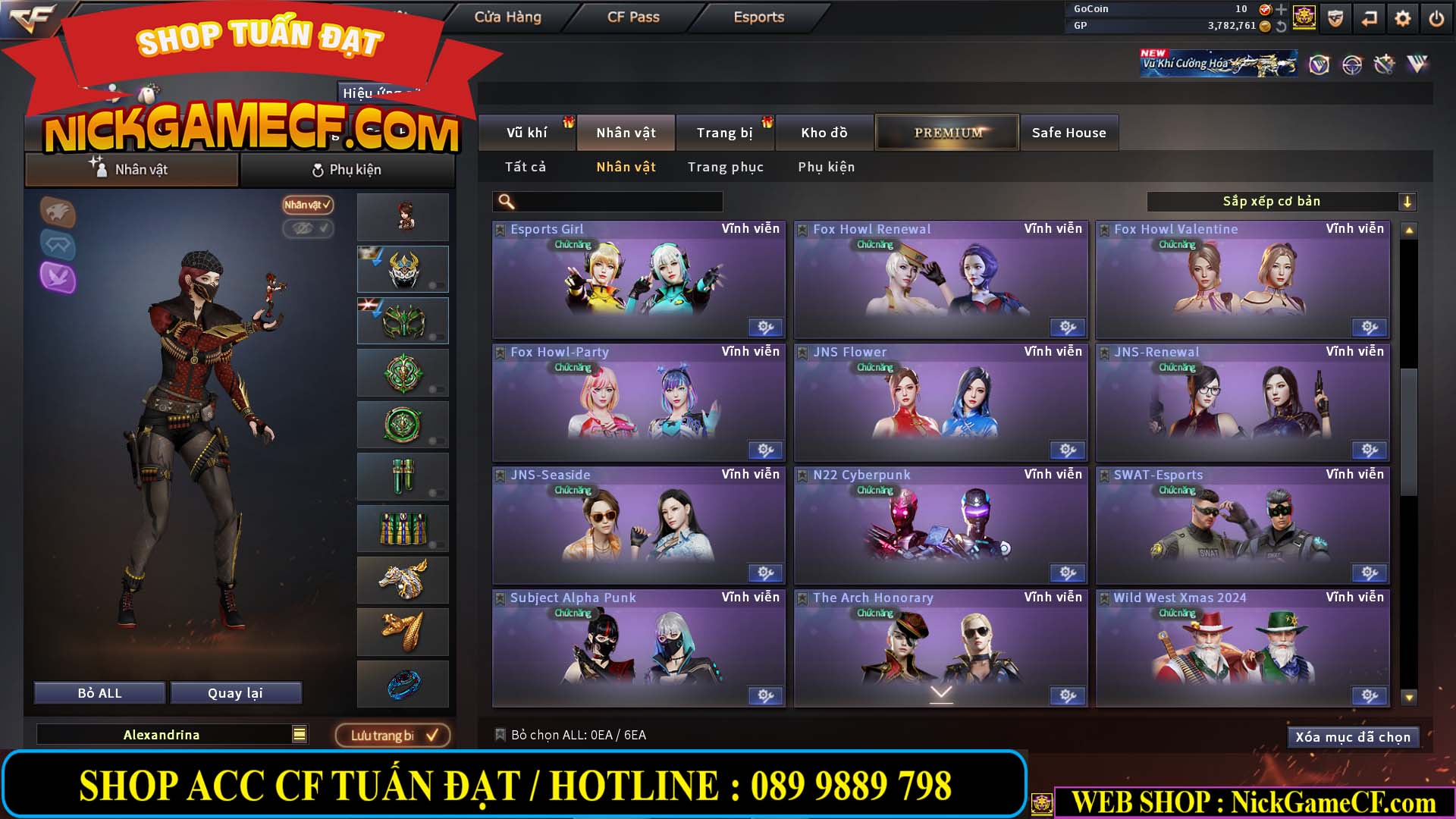 MÃ CF14499 - GIÁ : 7999K - CHIẾN ZOM C4 - 59 VIP + 2K GO LÊN VIP7