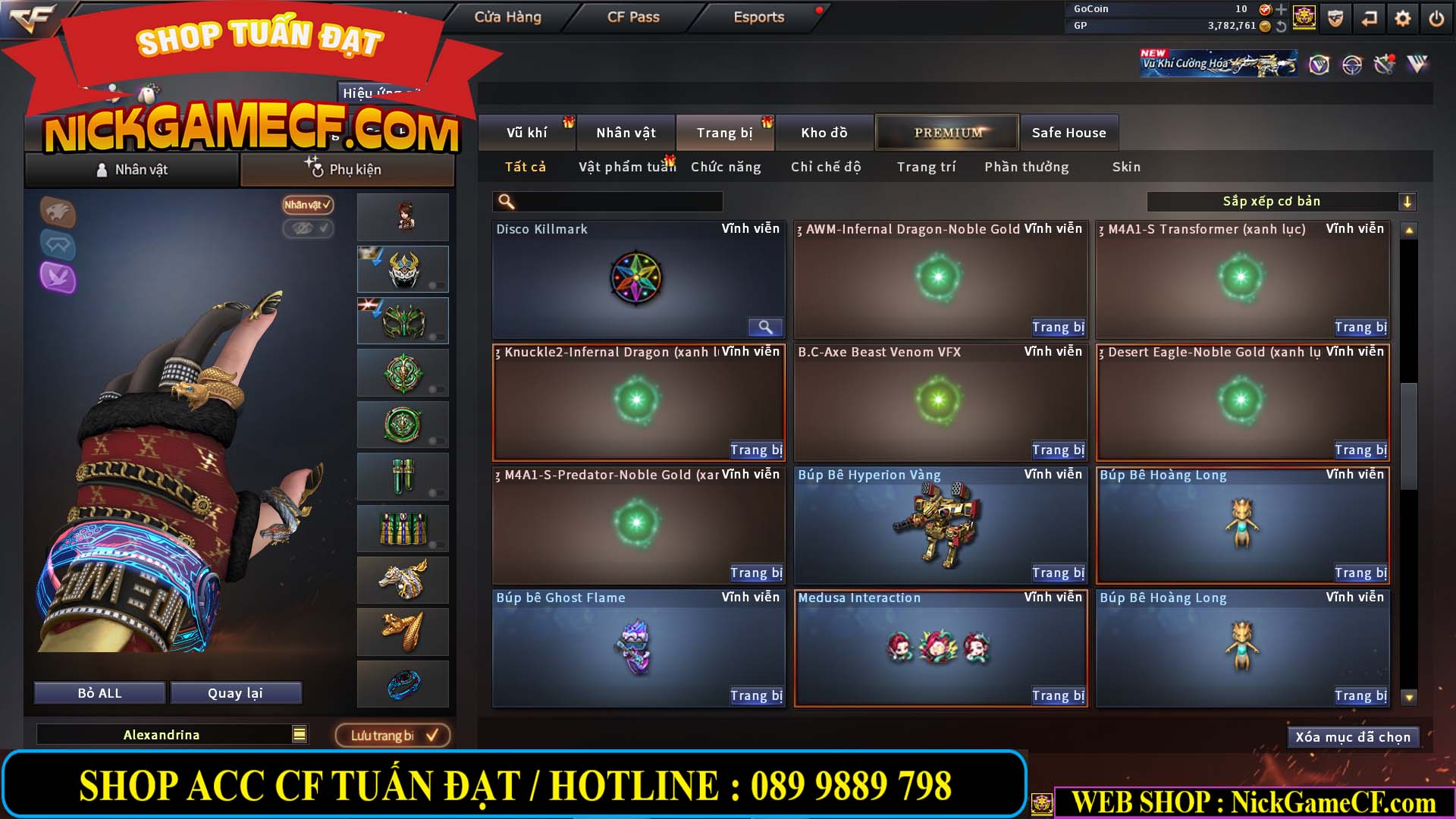 MÃ CF14499 - GIÁ : 7999K - CHIẾN ZOM C4 - 59 VIP + 2K GO LÊN VIP7