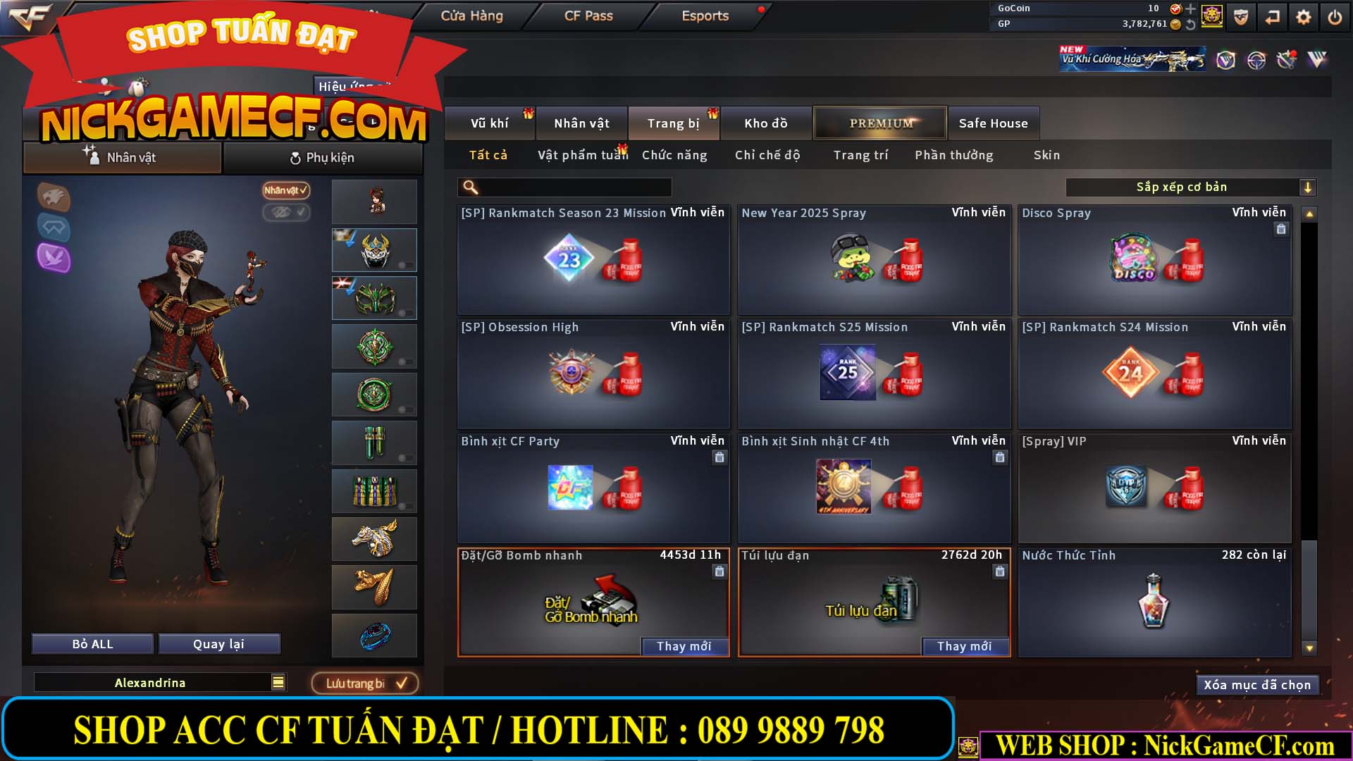 MÃ CF14499 - GIÁ : 7999K - CHIẾN ZOM C4 - 59 VIP + 2K GO LÊN VIP7