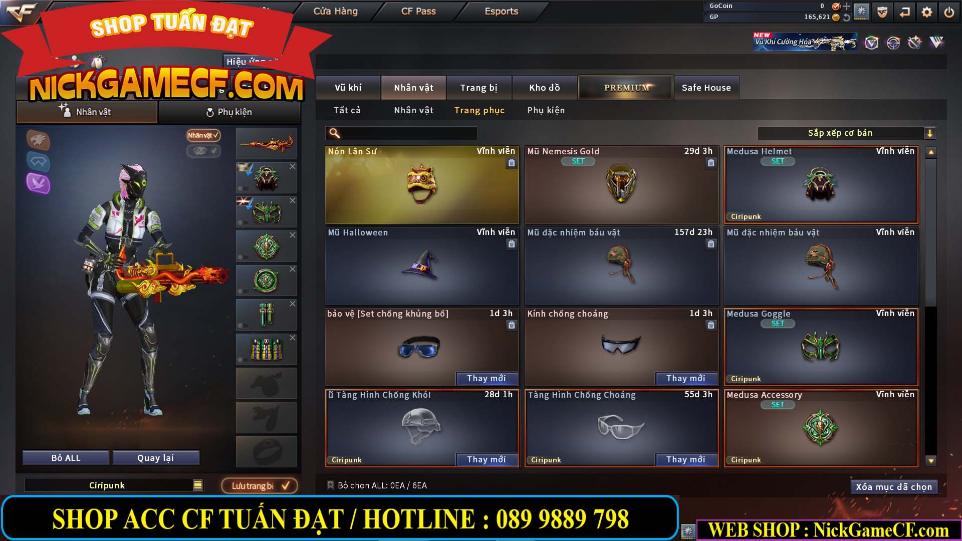 MÃ CF14500 - GIÁ : 1999K - CHIẾN ZOM C4 SIÊU XINH - VIP3 WEB