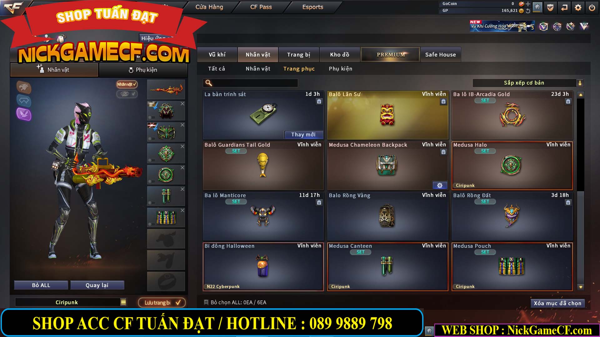 MÃ CF14500 - GIÁ : 1999K - CHIẾN ZOM C4 SIÊU XINH - VIP3 WEB