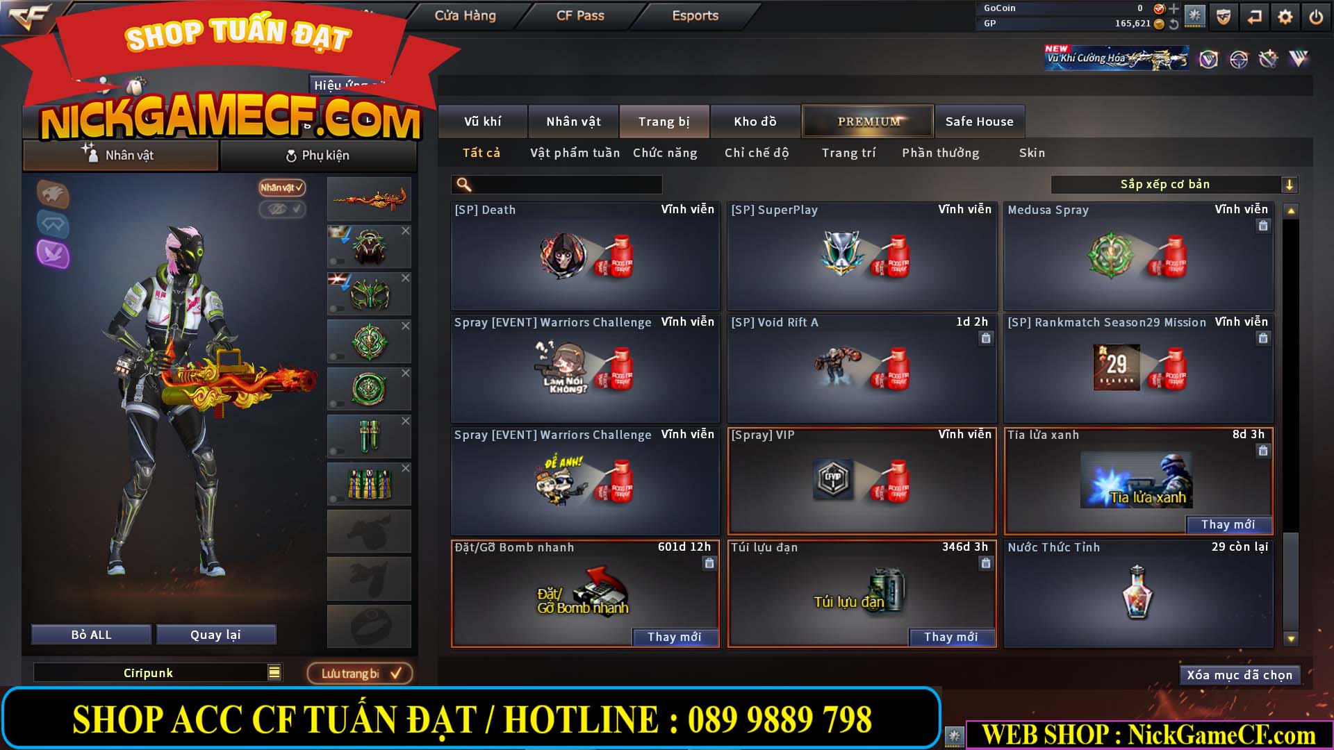 MÃ CF14500 - GIÁ : 1999K - CHIẾN ZOM C4 SIÊU XINH - VIP3 WEB