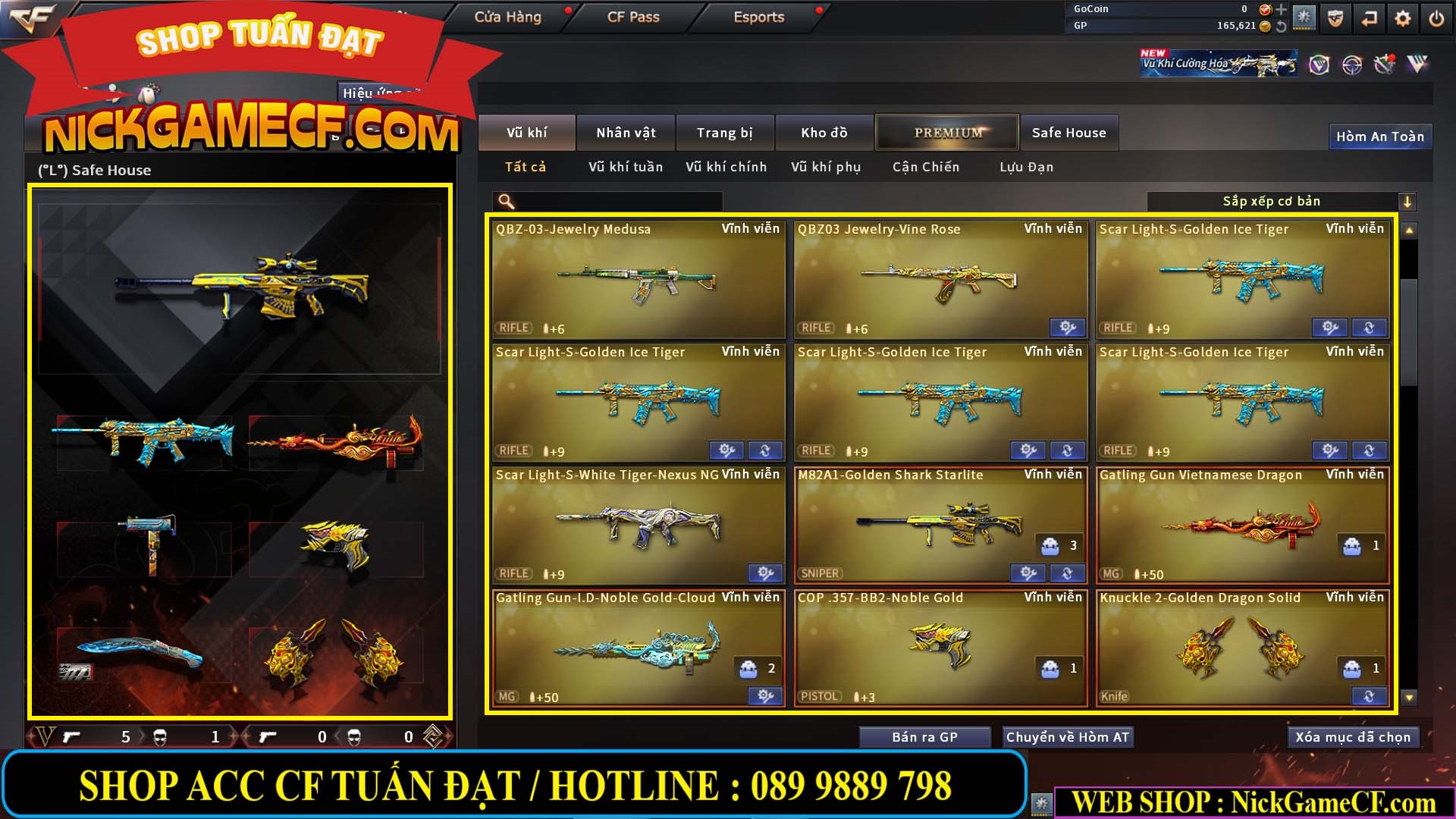 MÃ CF14500 - GIÁ : 1999K - CHIẾN ZOM C4 SIÊU XINH - VIP3 WEB