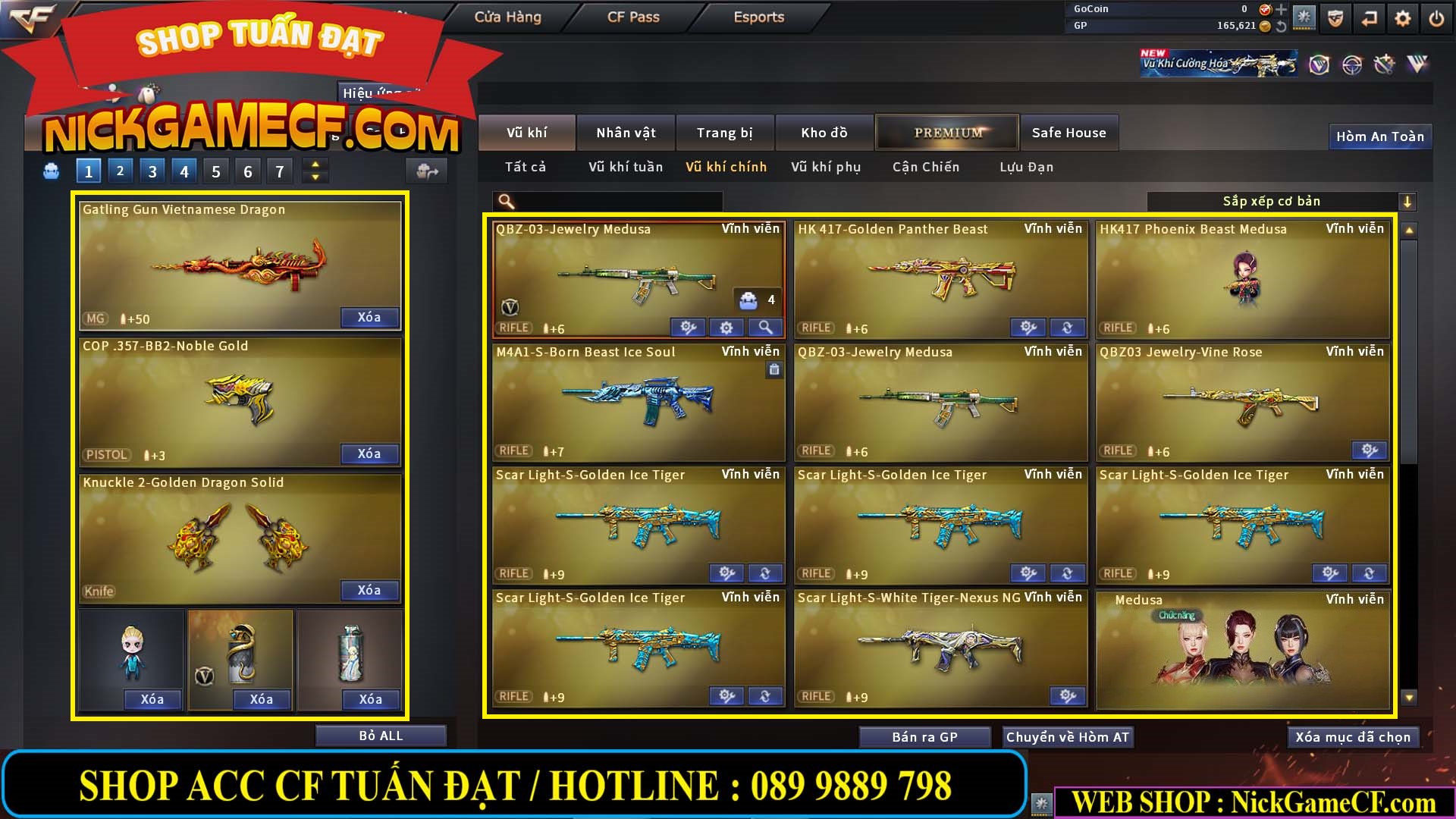 MÃ CF14500 - GIÁ : 1999K - CHIẾN ZOM C4 SIÊU XINH - VIP3 WEB