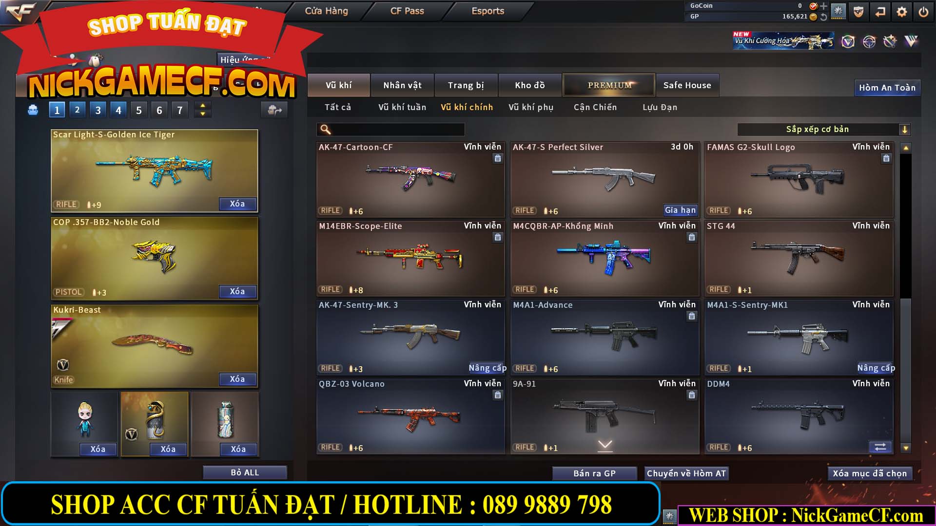 MÃ CF14500 - GIÁ : 1999K - CHIẾN ZOM C4 SIÊU XINH - VIP3 WEB