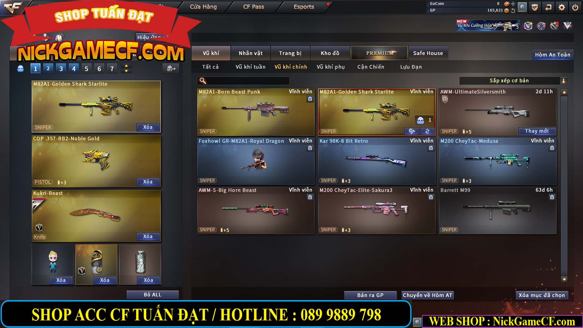 MÃ CF14500 - GIÁ : 1999K - CHIẾN ZOM C4 SIÊU XINH - VIP3 WEB