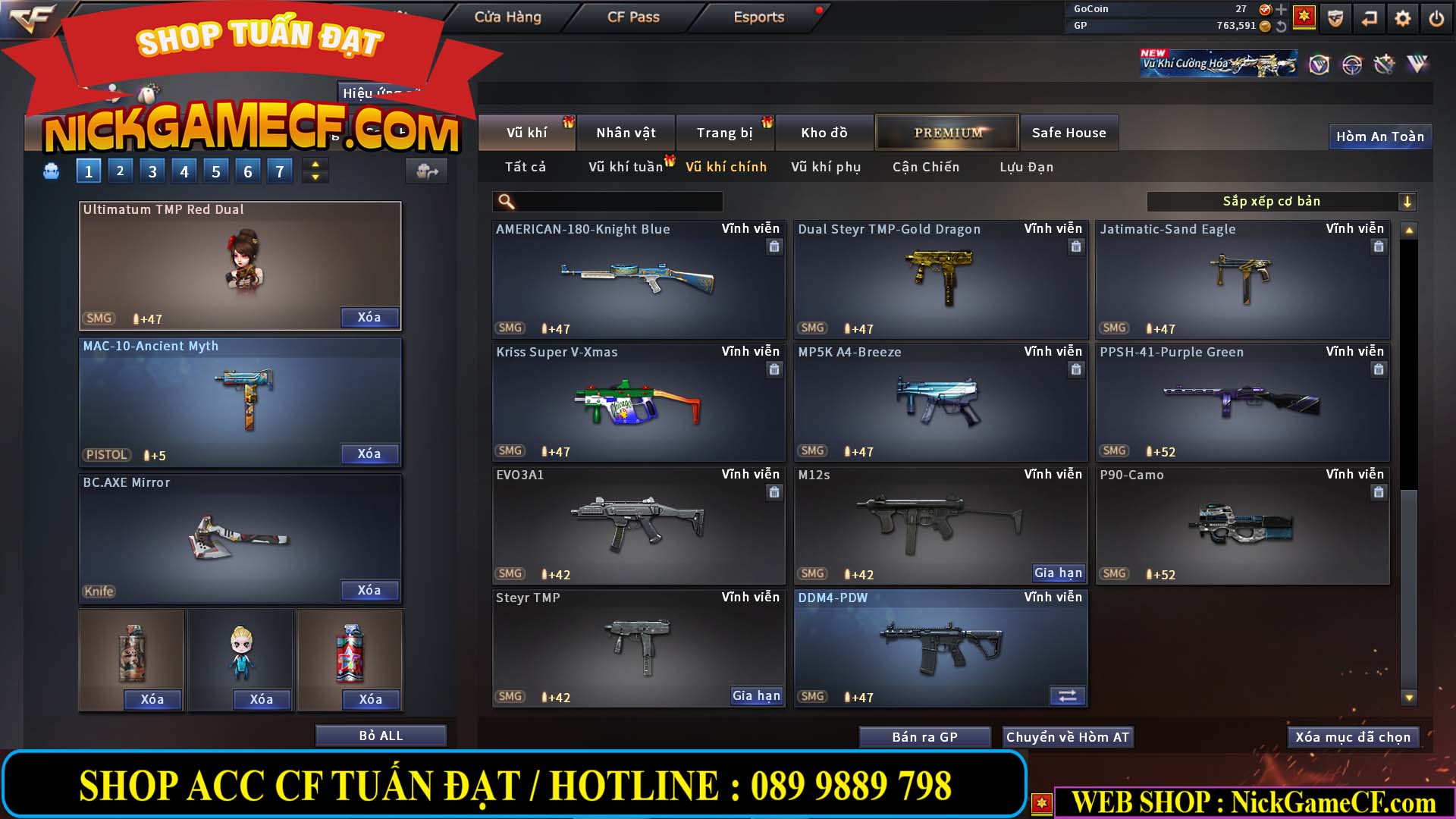 MÃ CF14559 - GIÁ : 6M2 - CHIẾN FULL ZOM ĐẸP - VIP4