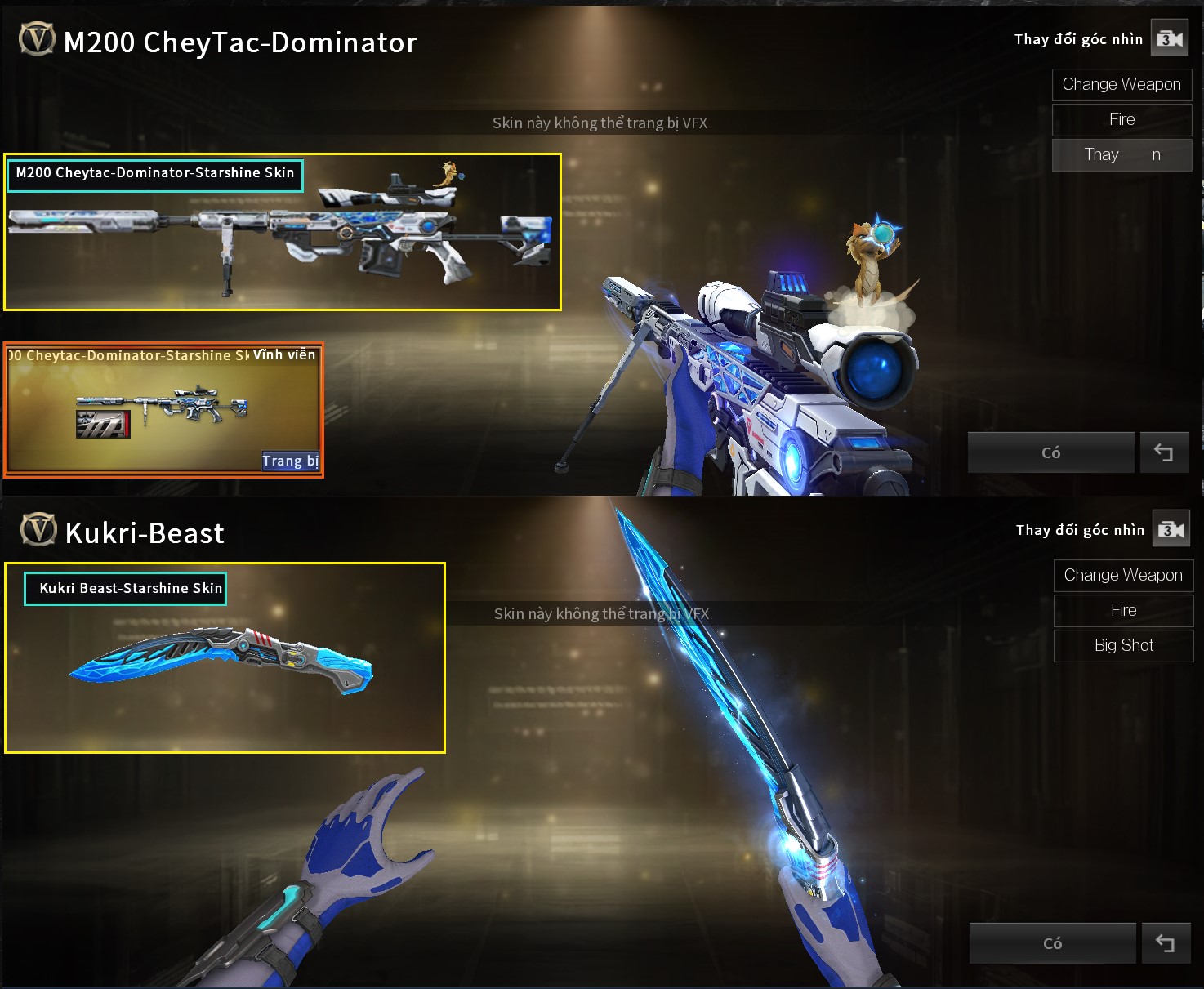 MÃ CF14559 - GIÁ : 6M2 - CHIẾN FULL ZOM ĐẸP - VIP4