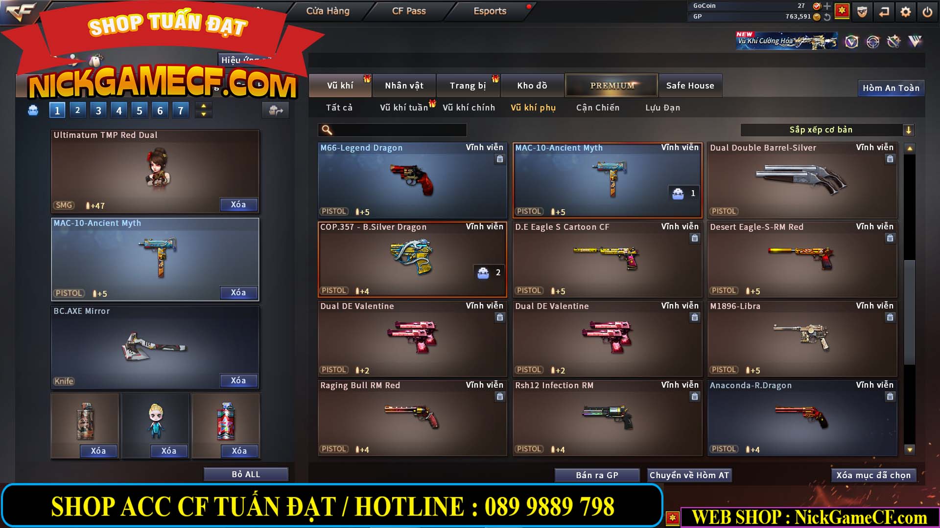 MÃ CF14559 - GIÁ : 6M2 - CHIẾN FULL ZOM ĐẸP - VIP4