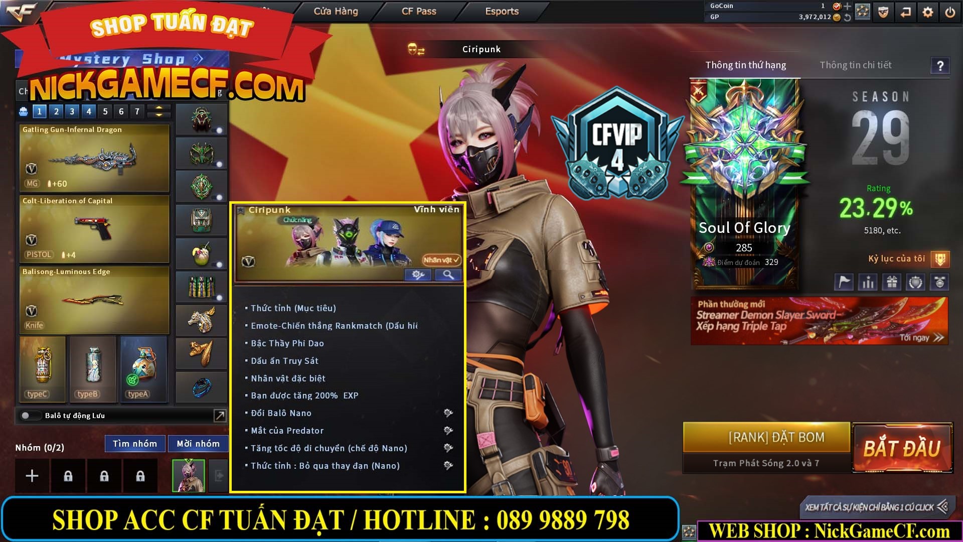 MÃ CF14565 - GIÁ : 2250K - SIÊU NHỎ XINH - GẦN VIP5