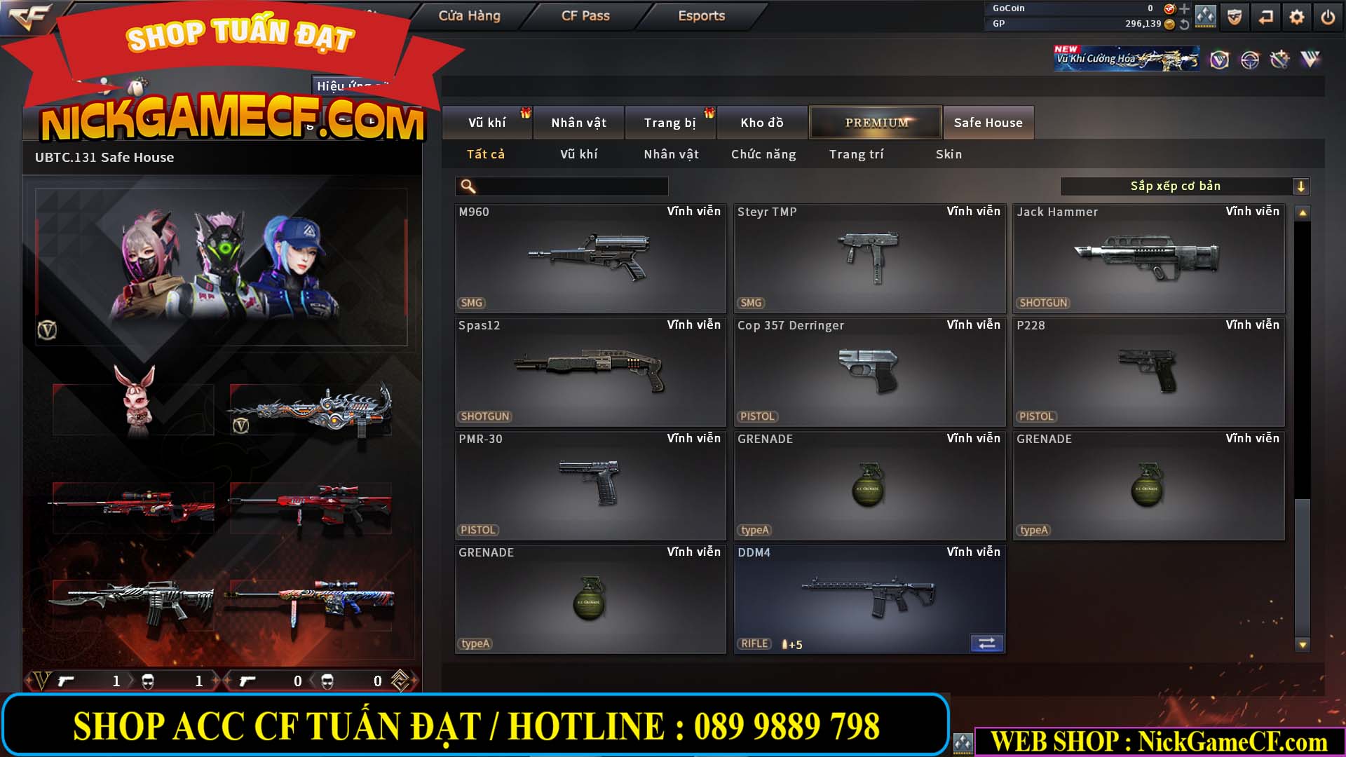 MÃ CF14569 - GIÁ : 999K - CHIẾN ZOM SIÊU XINH - VIP1 ĐẠN ẨN