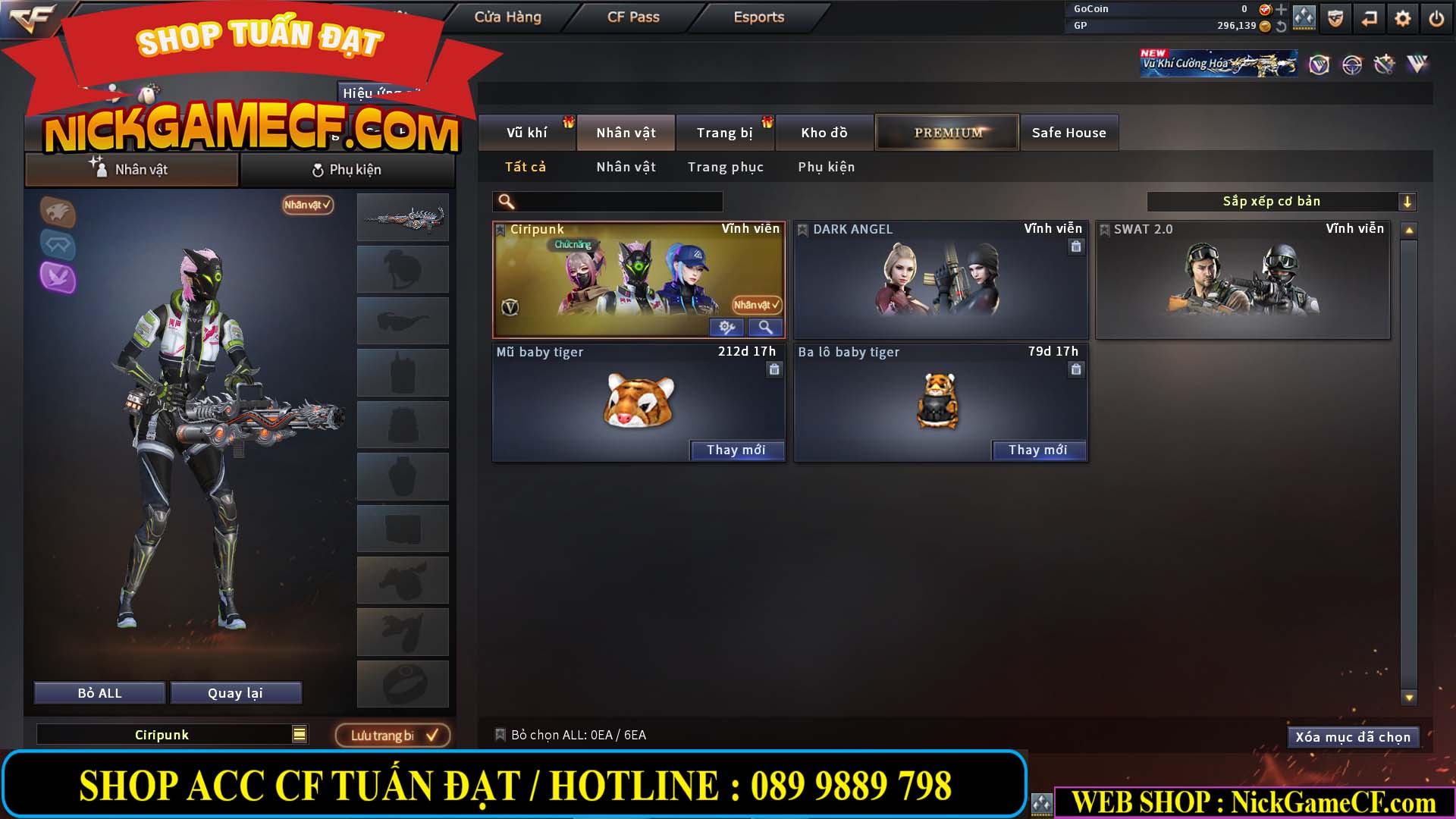 MÃ CF14569 - GIÁ : 999K - CHIẾN ZOM SIÊU XINH - VIP1 ĐẠN ẨN