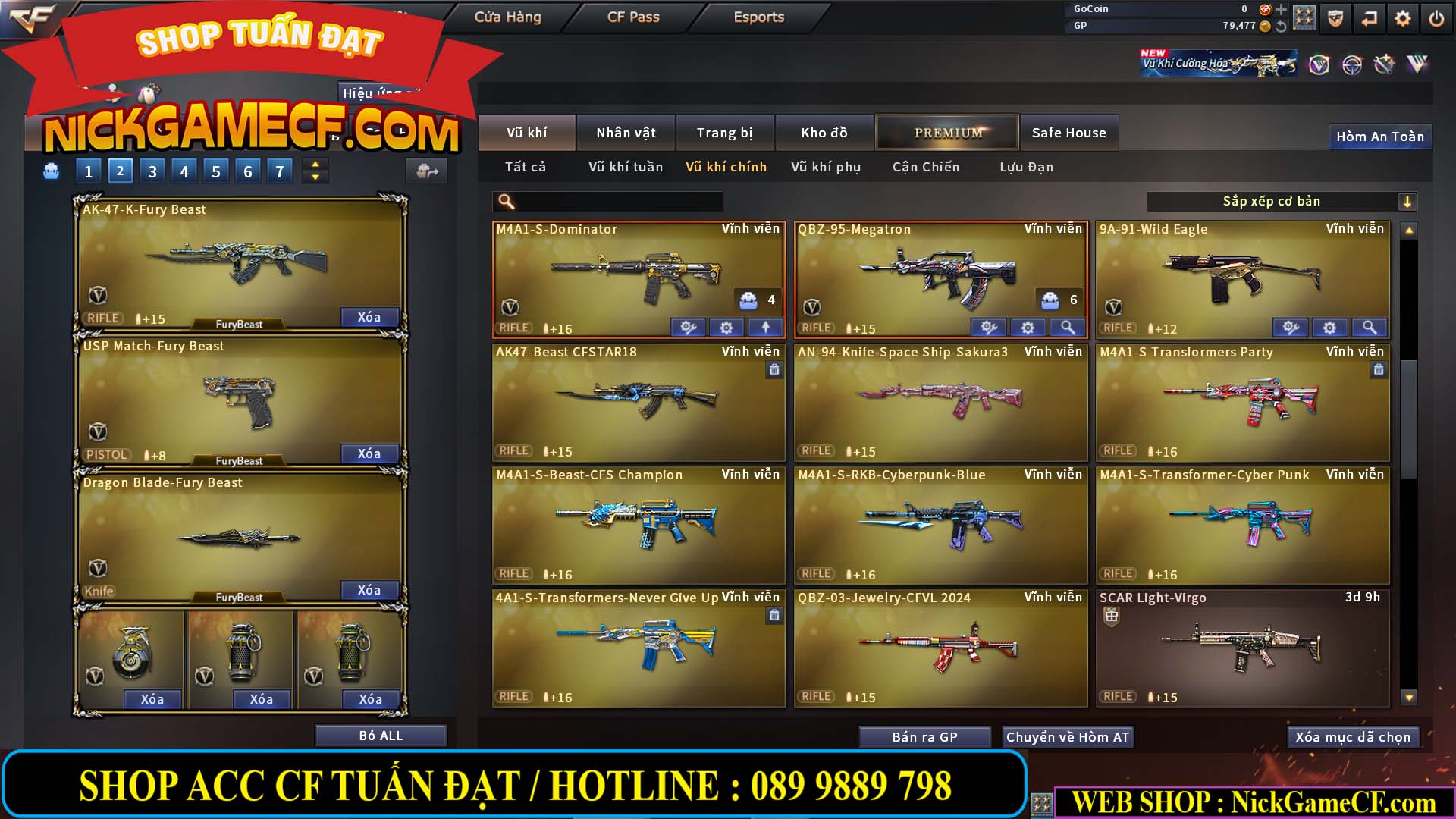 MÃ CF14689 - GIÁ : 9M5 - CHIẾN C4 XỊN - AI XINH - 62 VIP - VIP7