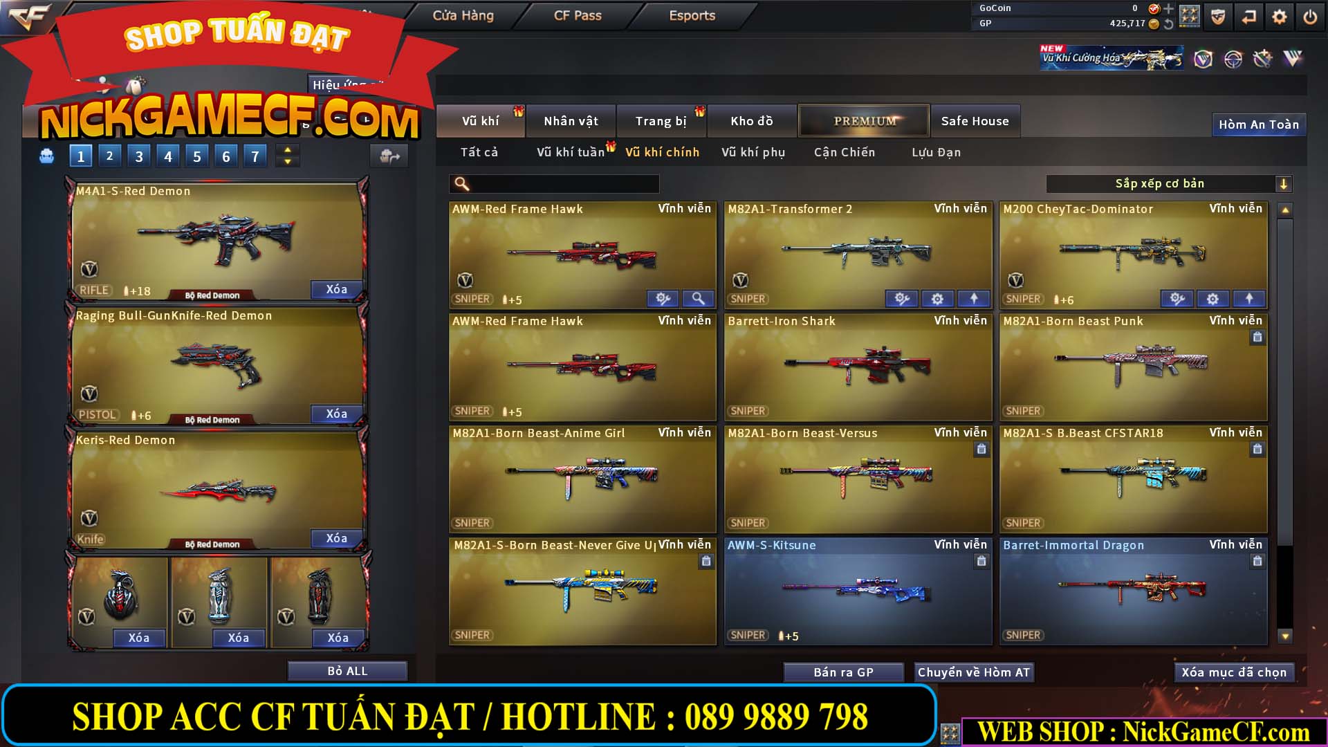 MÃ CF14689 - GIÁ : 9M5 - CHIẾN C4 XỊN - AI XINH - 62 VIP - VIP7