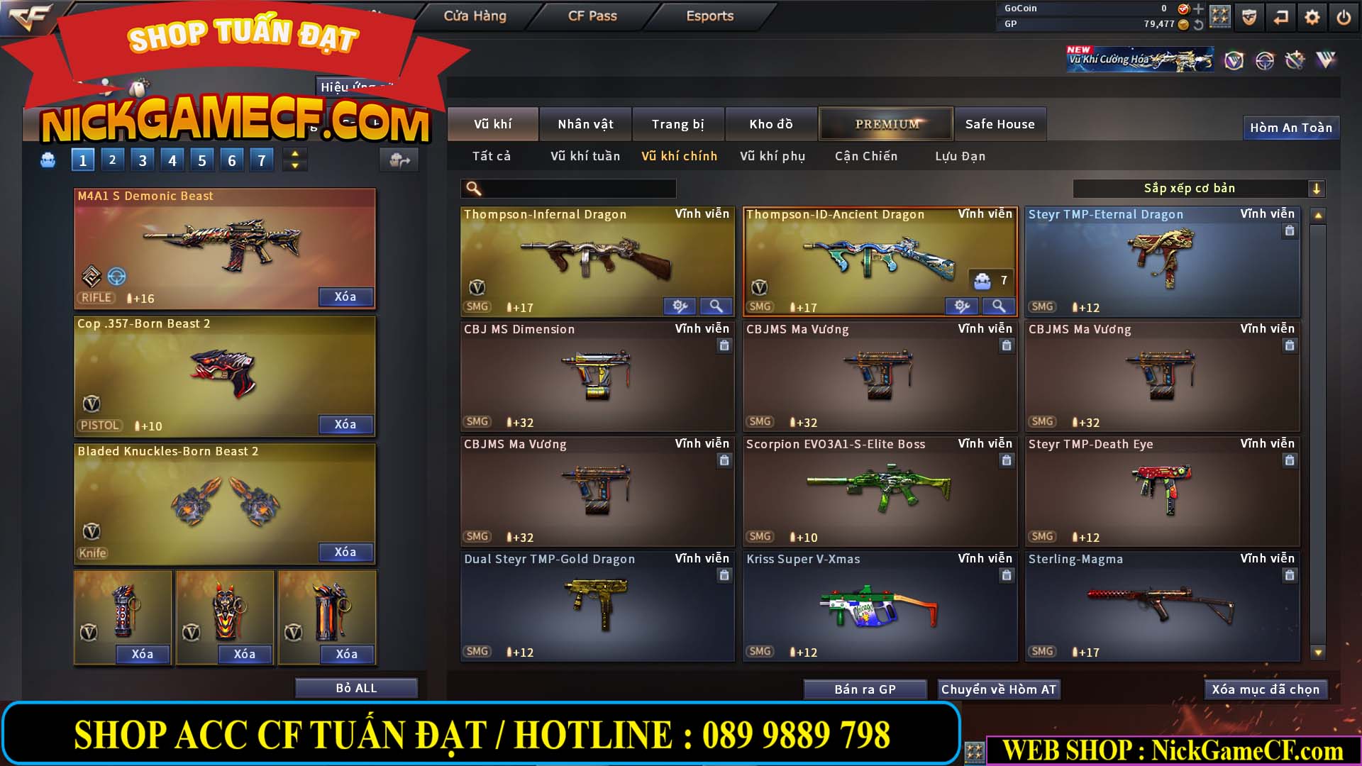 MÃ CF14689 - GIÁ : 9M5 - CHIẾN C4 XỊN - AI XINH - 62 VIP - VIP7