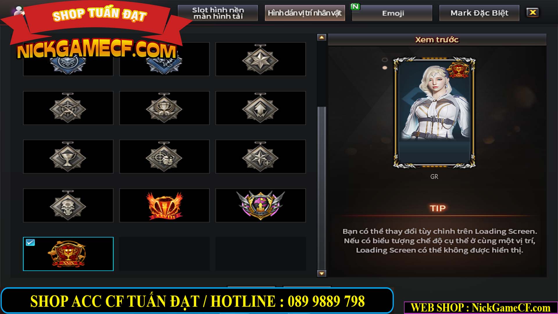 MÃ CF14689 - GIÁ : 9M5 - CHIẾN C4 XỊN - AI XINH - 62 VIP - VIP7