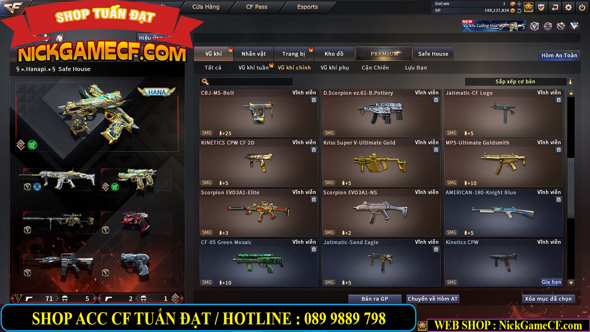 MÃ CF14707 - GIÁ : 8M5 - CHIẾN C4 ĐẸP - ZOM NHẸ - 79 VIP - VIP6