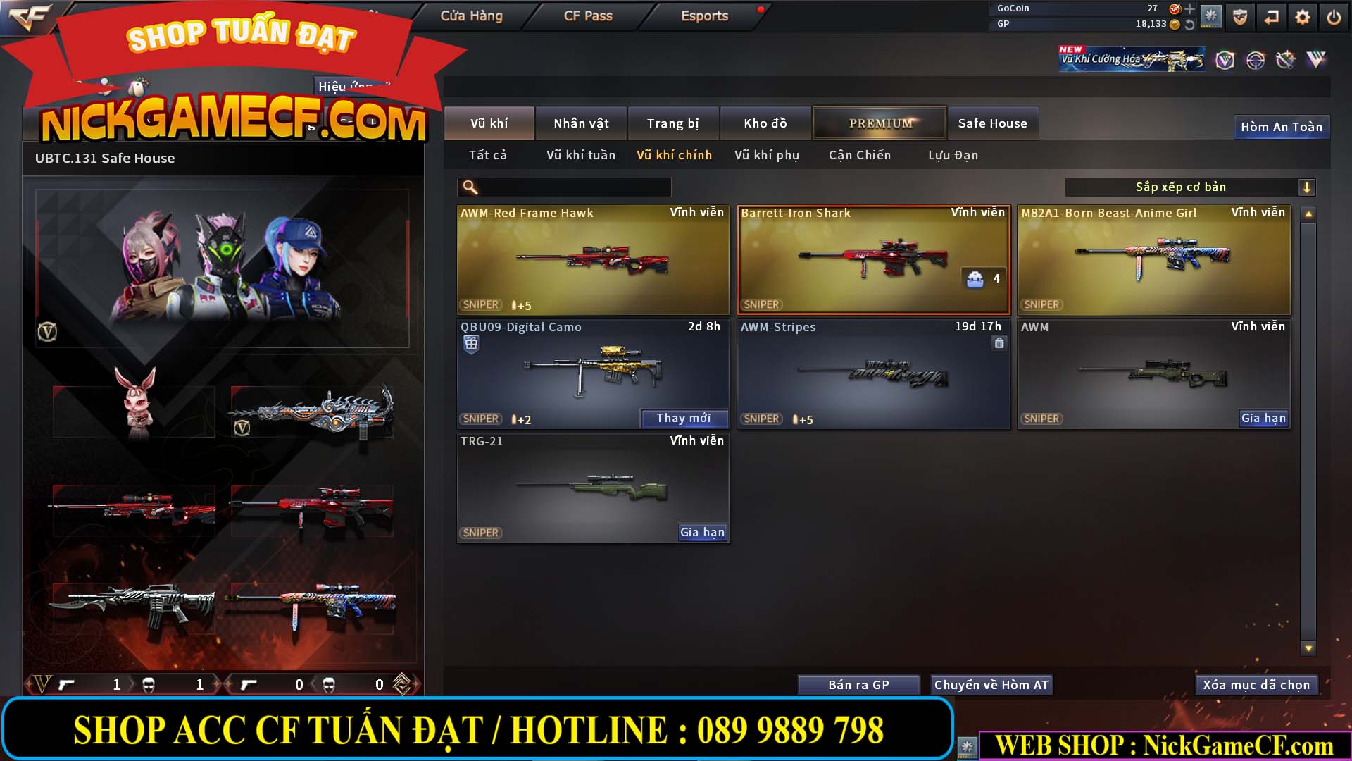 MÃ CF14715 - GIÁ : 950K - CHIẾN ZOM SIÊU XINH - VIP1 WEB