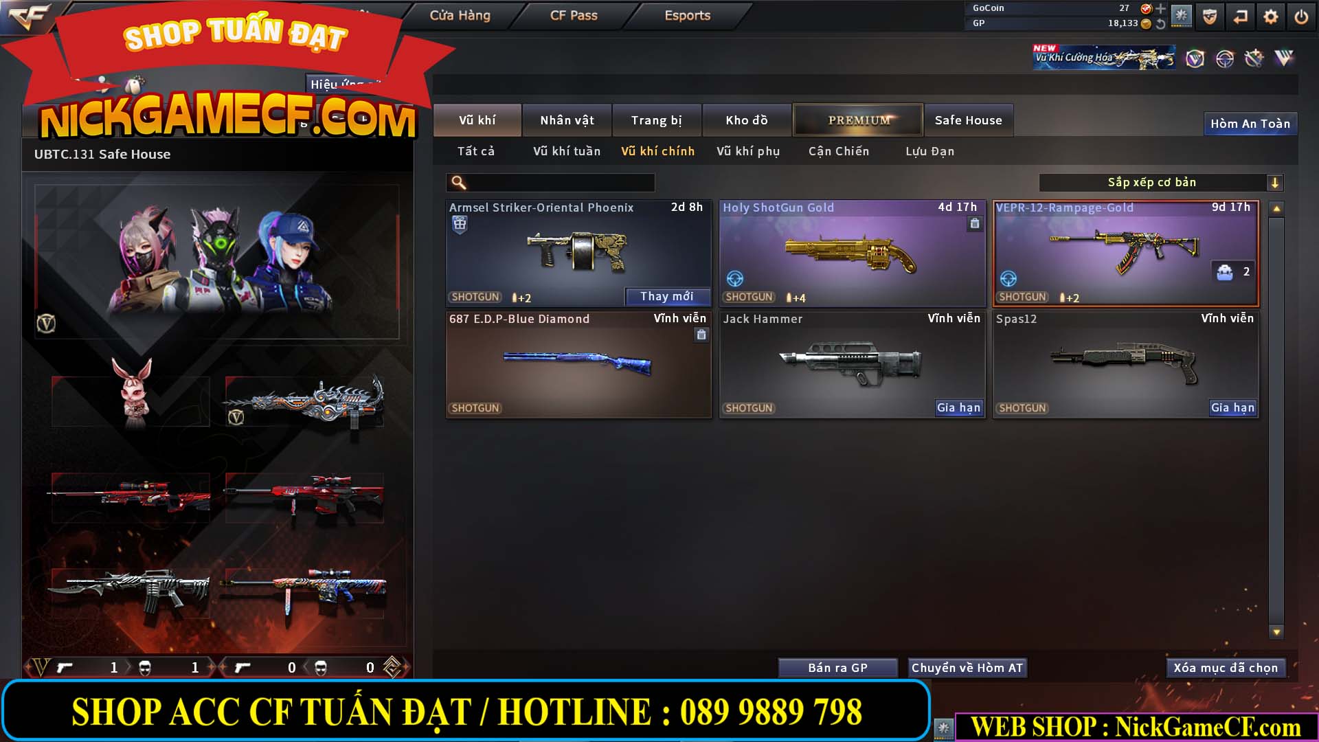 MÃ CF14715 - GIÁ : 950K - CHIẾN ZOM SIÊU XINH - VIP1 WEB