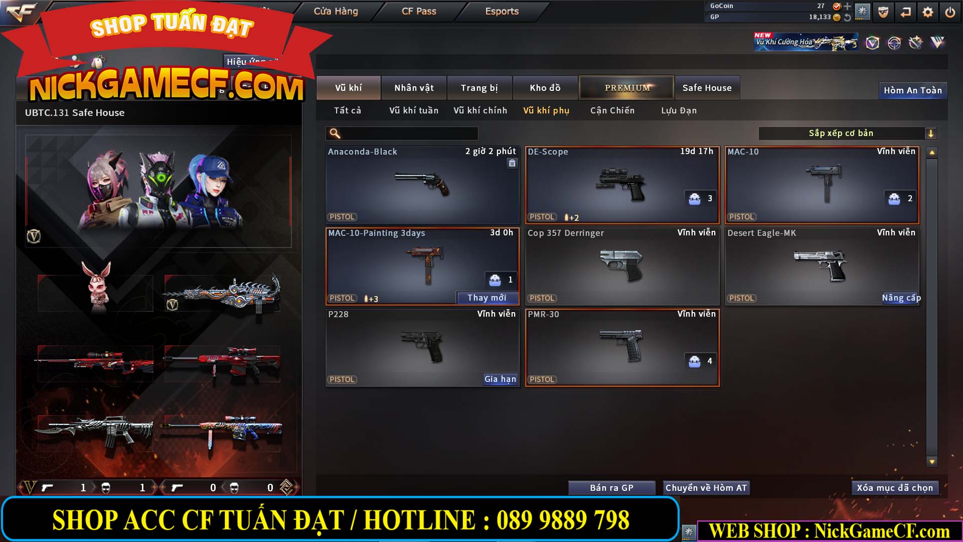 MÃ CF14715 - GIÁ : 950K - CHIẾN ZOM SIÊU XINH - VIP1 WEB