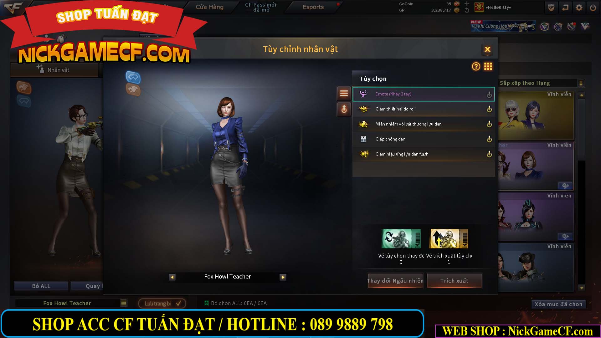 MÃ CF14864 - GIÁ : 2790K - CHIẾN C4 ĐẸP - 18 VIP - VIP5