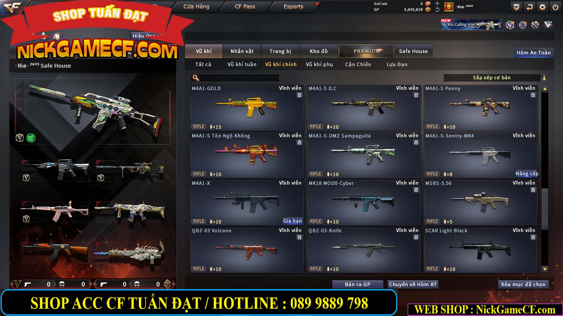 MÃ CF14885 - GIÁ : 3M2 - CHIẾN C4 CHUẨN  - DÀN TANK SIÊU ĐẸP