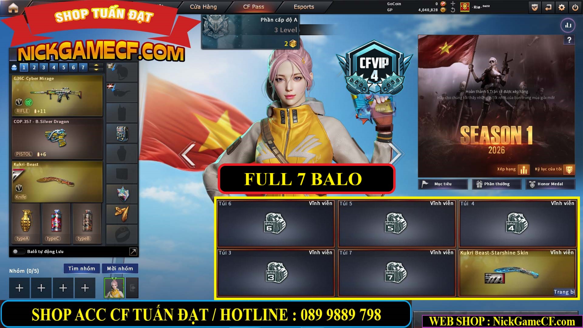 MÃ CF14885 - GIÁ : 3M2 - CHIẾN C4 CHUẨN  - DÀN TANK SIÊU ĐẸP