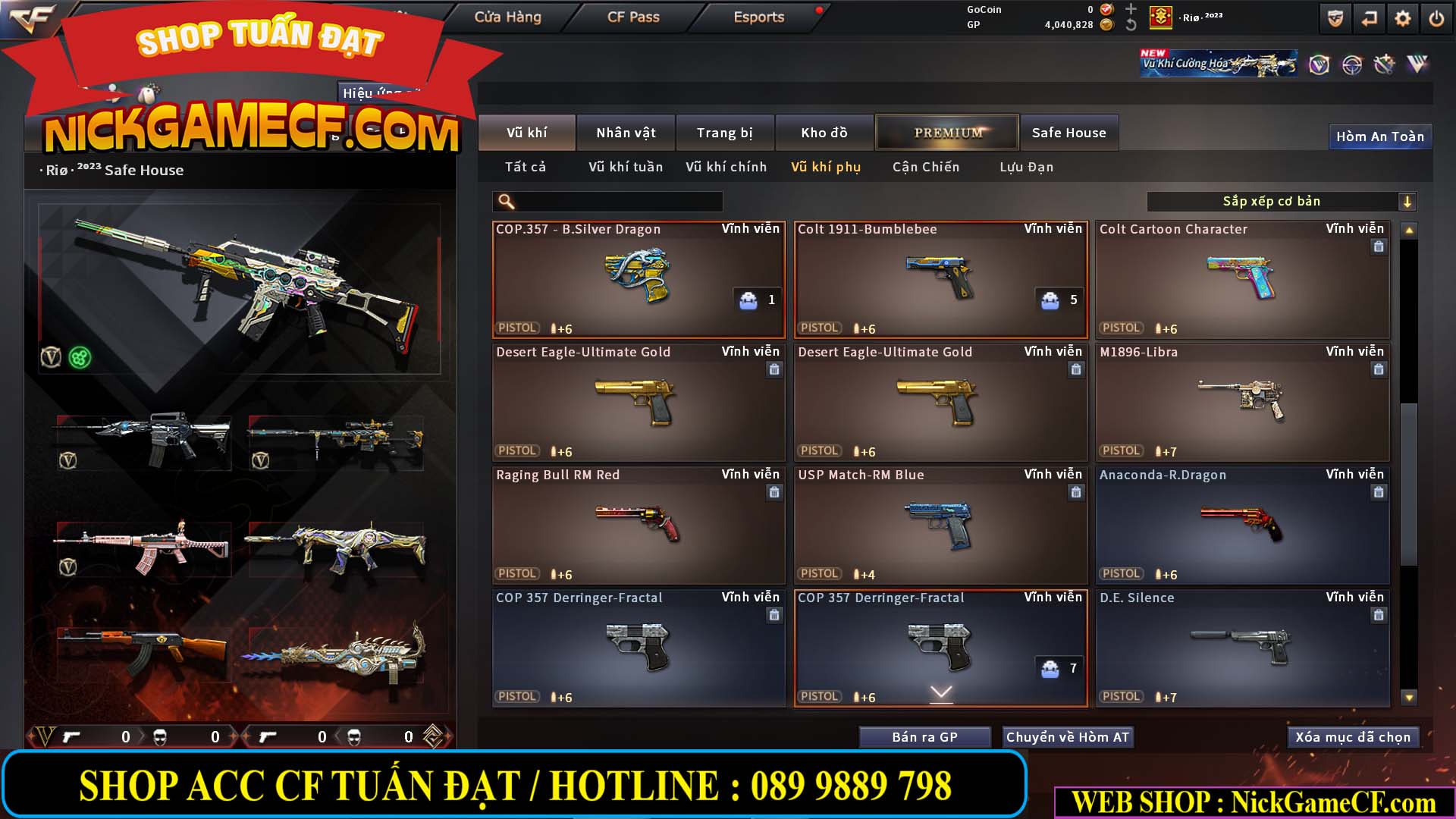 MÃ CF14885 - GIÁ : 3M2 - CHIẾN C4 CHUẨN  - DÀN TANK SIÊU ĐẸP