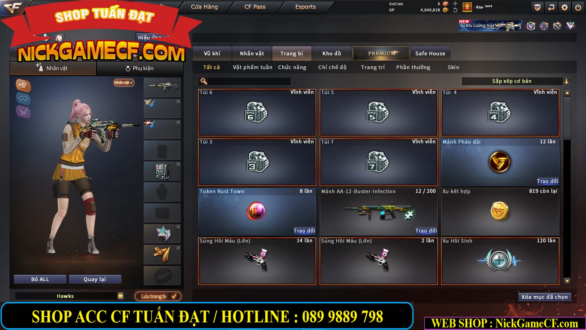 MÃ CF14885 - GIÁ : 3M2 - CHIẾN C4 CHUẨN  - DÀN TANK SIÊU ĐẸP