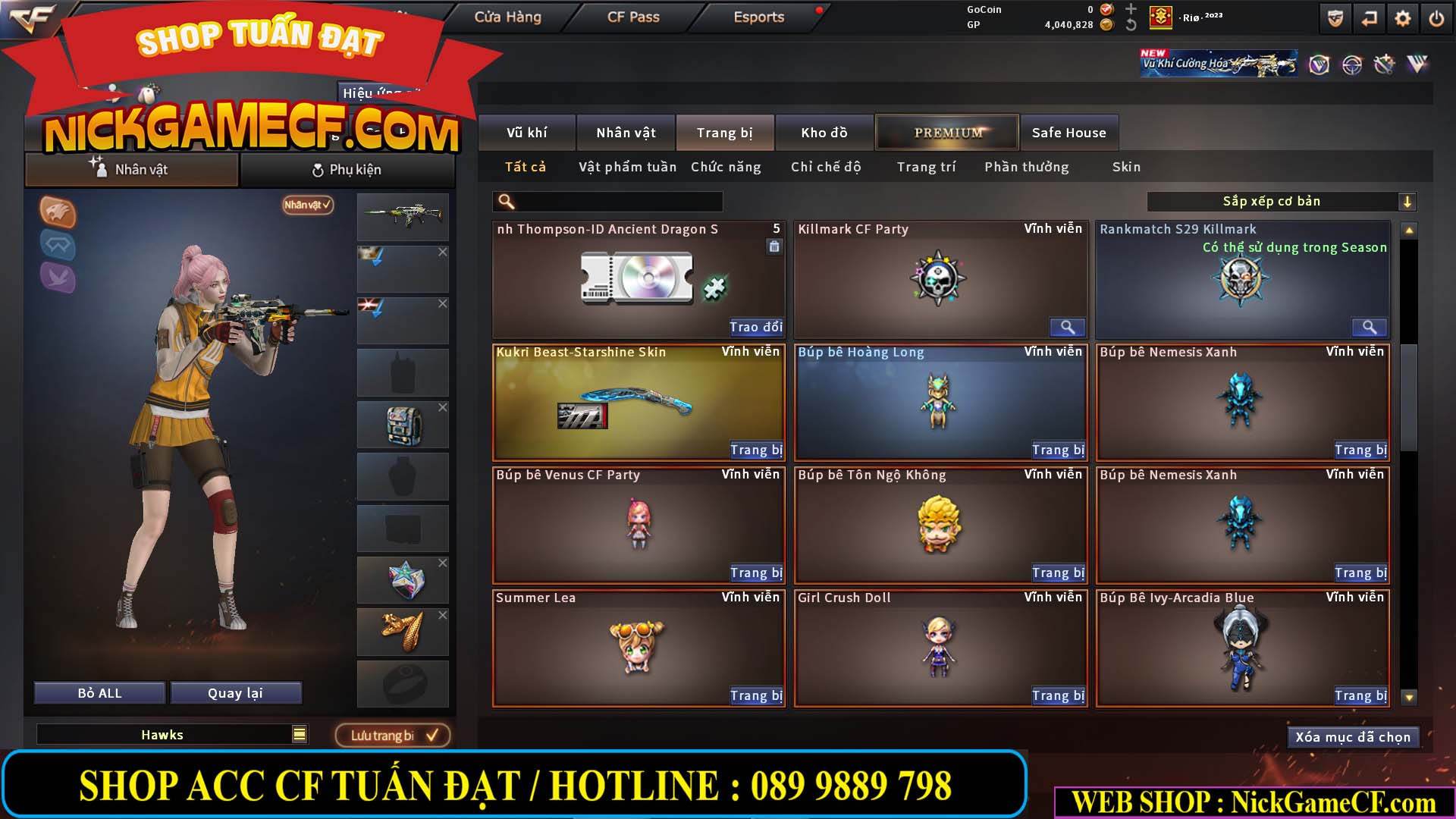 MÃ CF14885 - GIÁ : 3M2 - CHIẾN C4 CHUẨN  - DÀN TANK SIÊU ĐẸP