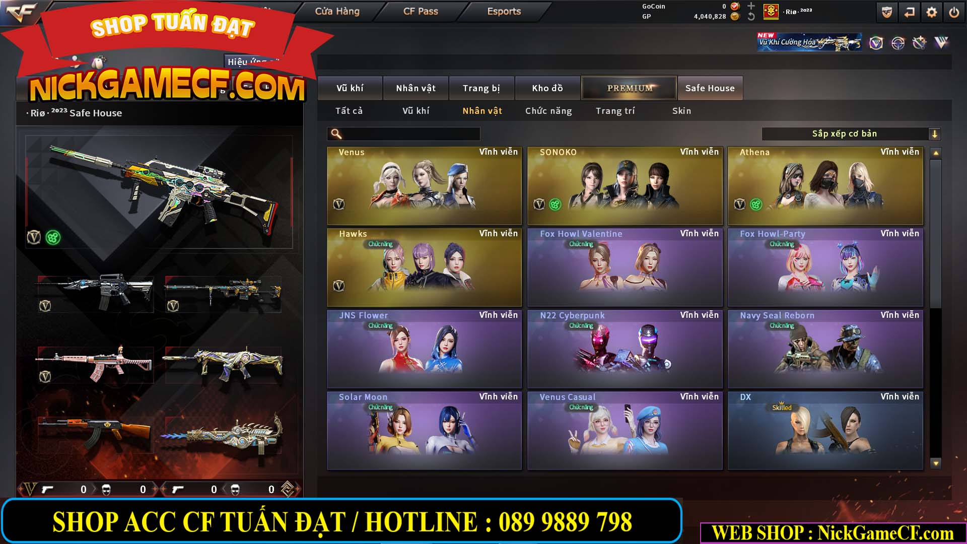 MÃ CF14885 - GIÁ : 3M2 - CHIẾN C4 CHUẨN  - DÀN TANK SIÊU ĐẸP