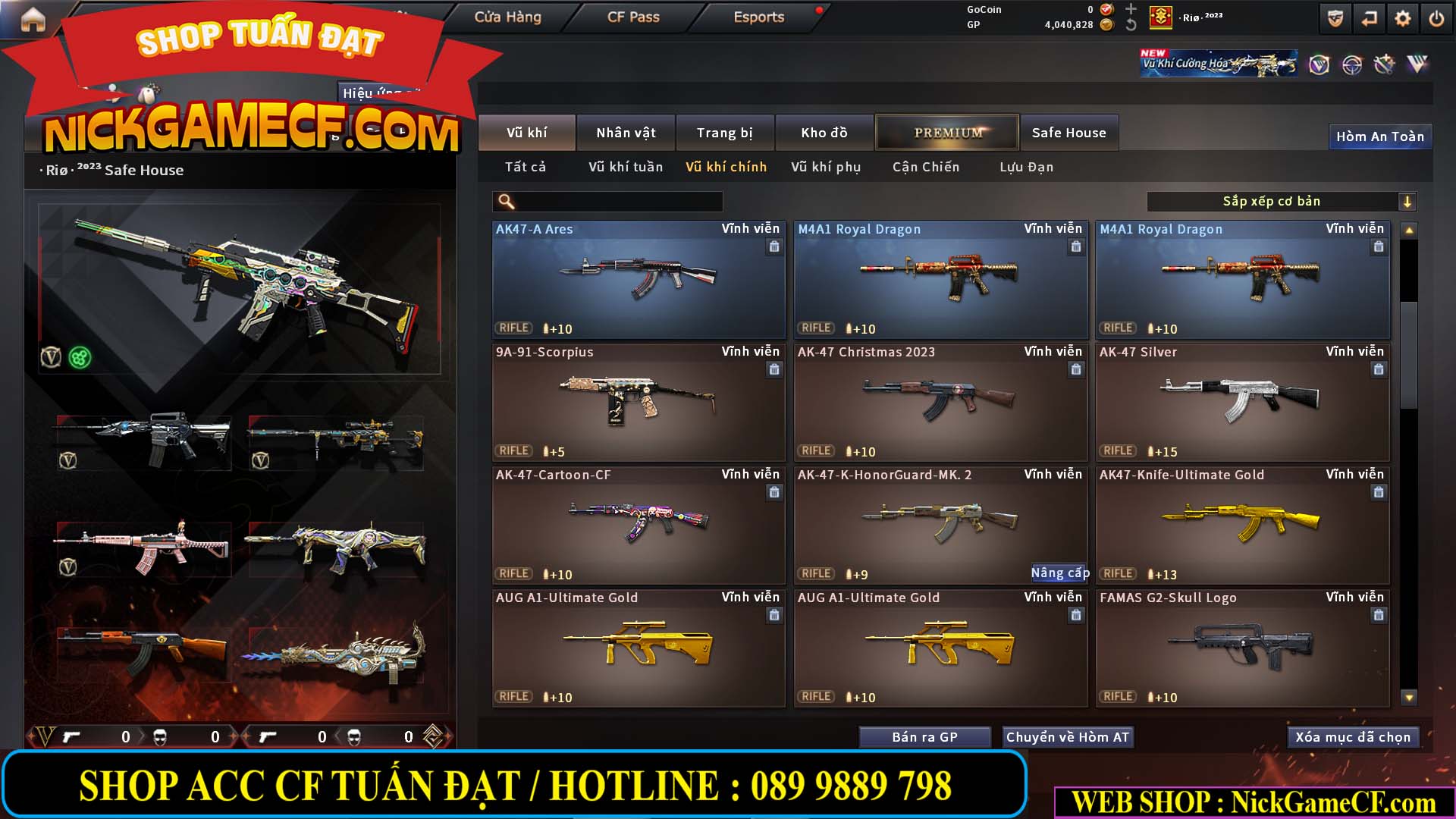 MÃ CF14885 - GIÁ : 3M2 - CHIẾN C4 CHUẨN  - DÀN TANK SIÊU ĐẸP