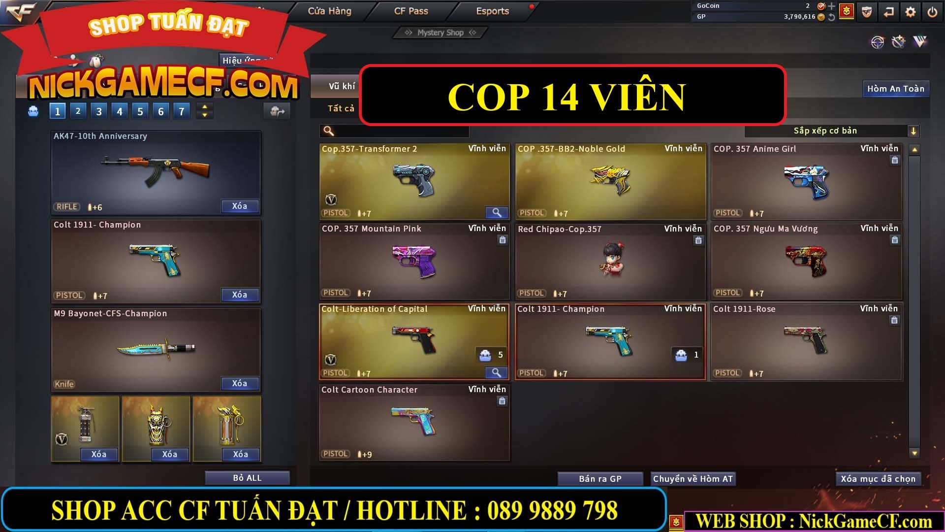 MÃ CF14891 - GIÁ : 4850K - CHIẾN C4 CHUẨN ĐẸP - 37 VIP - VIP6