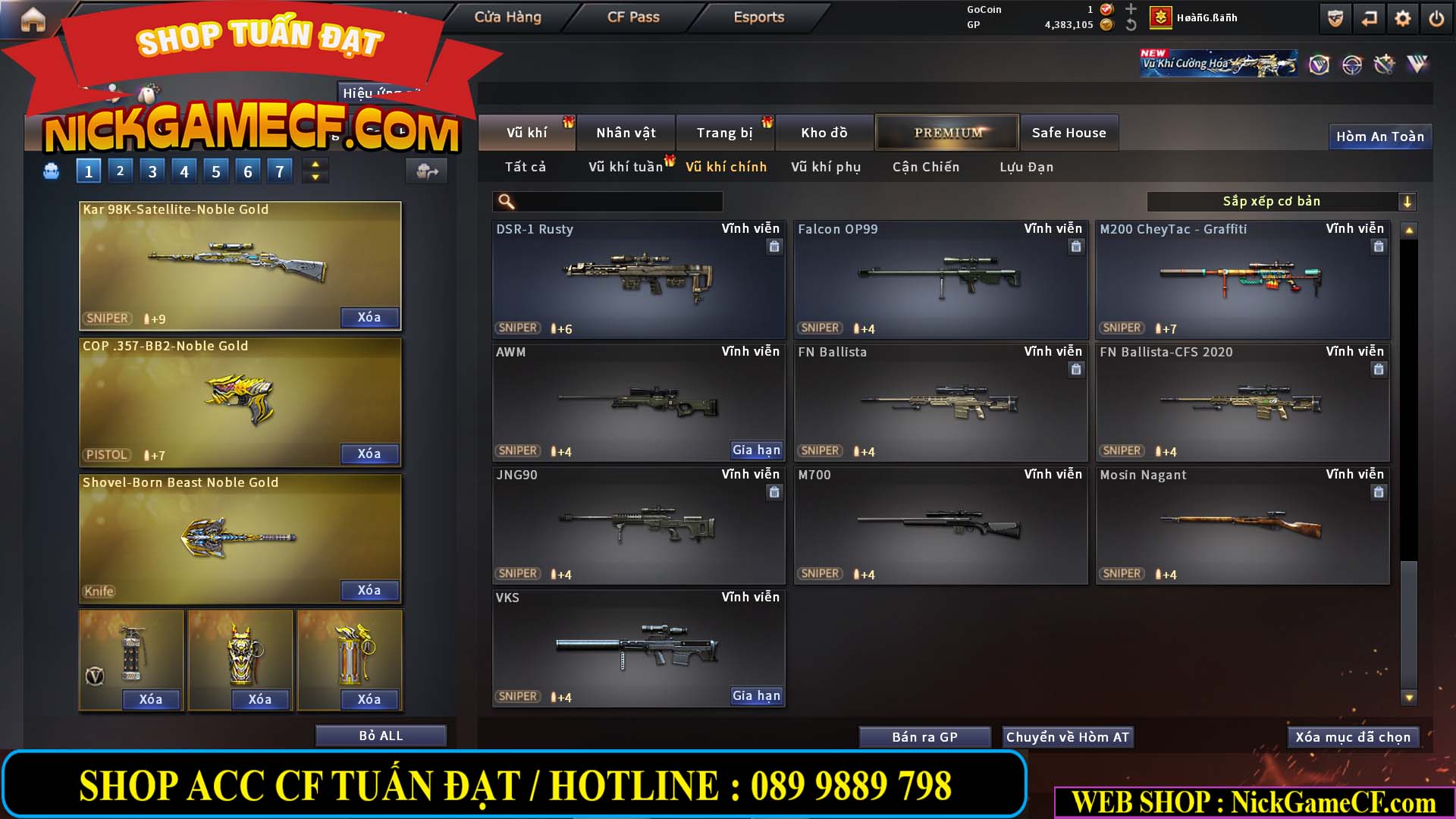 MÃ CF14891 - GIÁ : 4850K - CHIẾN C4 CHUẨN ĐẸP - 37 VIP - VIP6