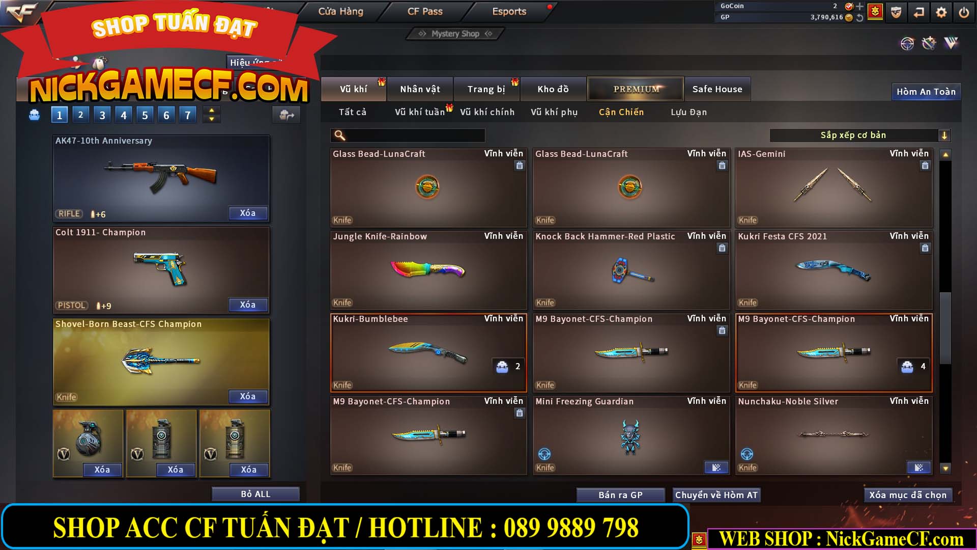 MÃ CF14891 - GIÁ : 4850K - CHIẾN C4 CHUẨN ĐẸP - 37 VIP - VIP6