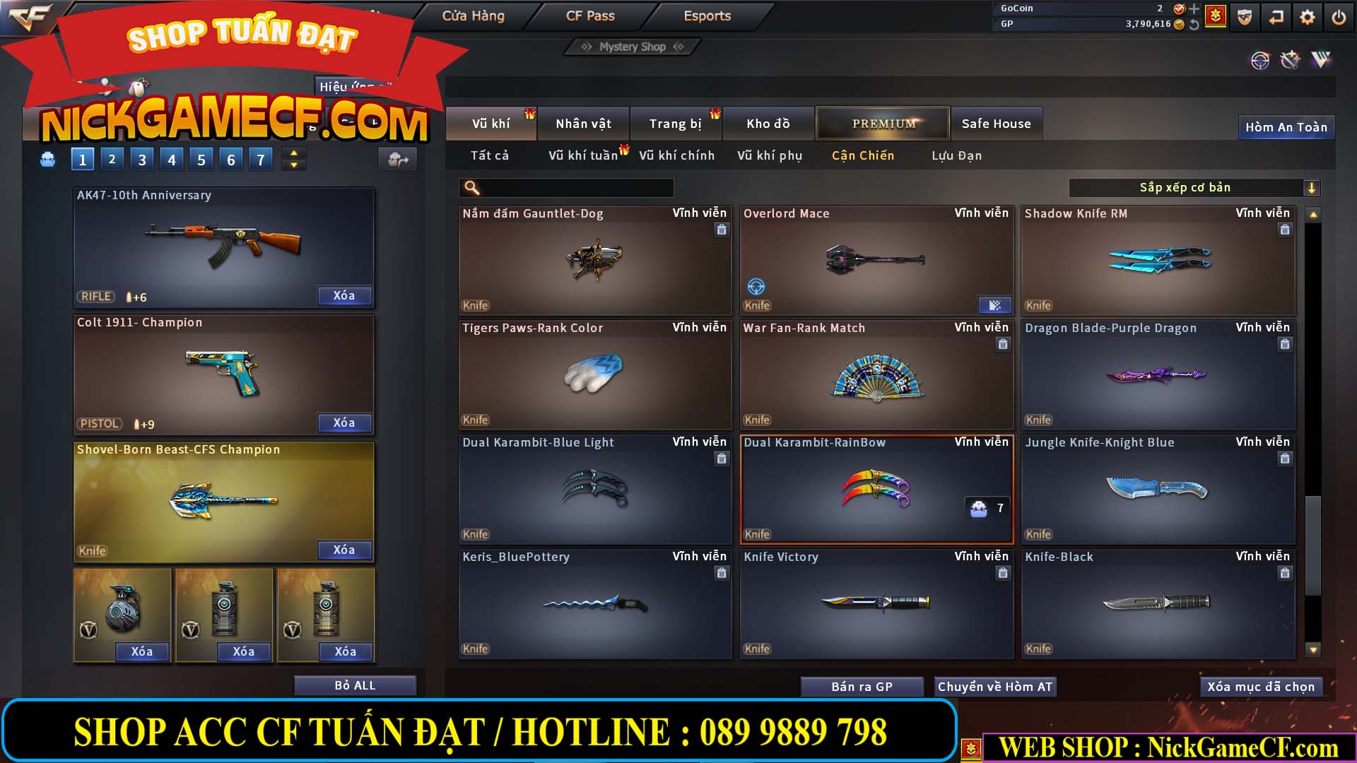 MÃ CF14891 - GIÁ : 4850K - CHIẾN C4 CHUẨN ĐẸP - 37 VIP - VIP6