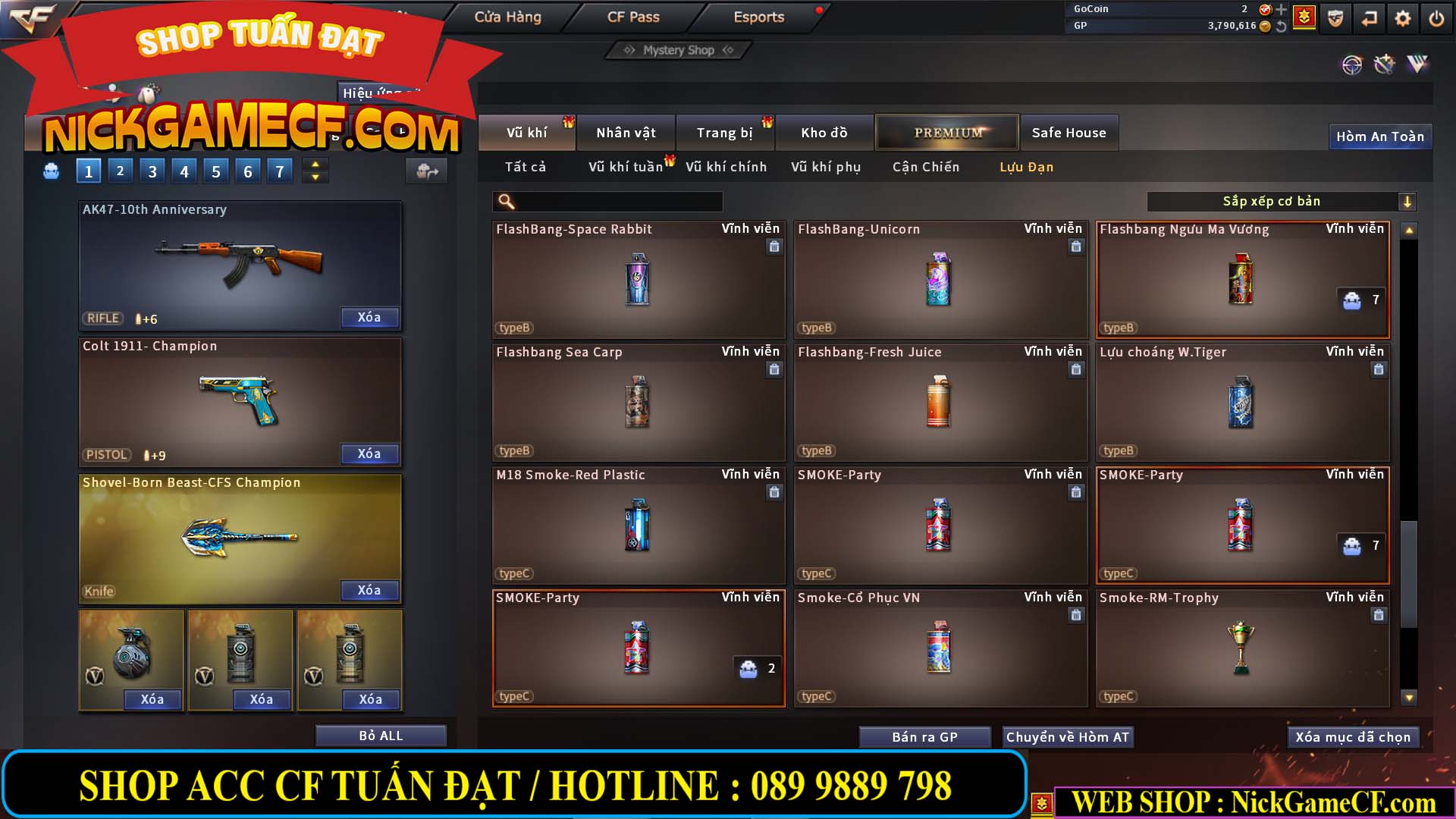 MÃ CF14891 - GIÁ : 4850K - CHIẾN C4 CHUẨN ĐẸP - 37 VIP - VIP6