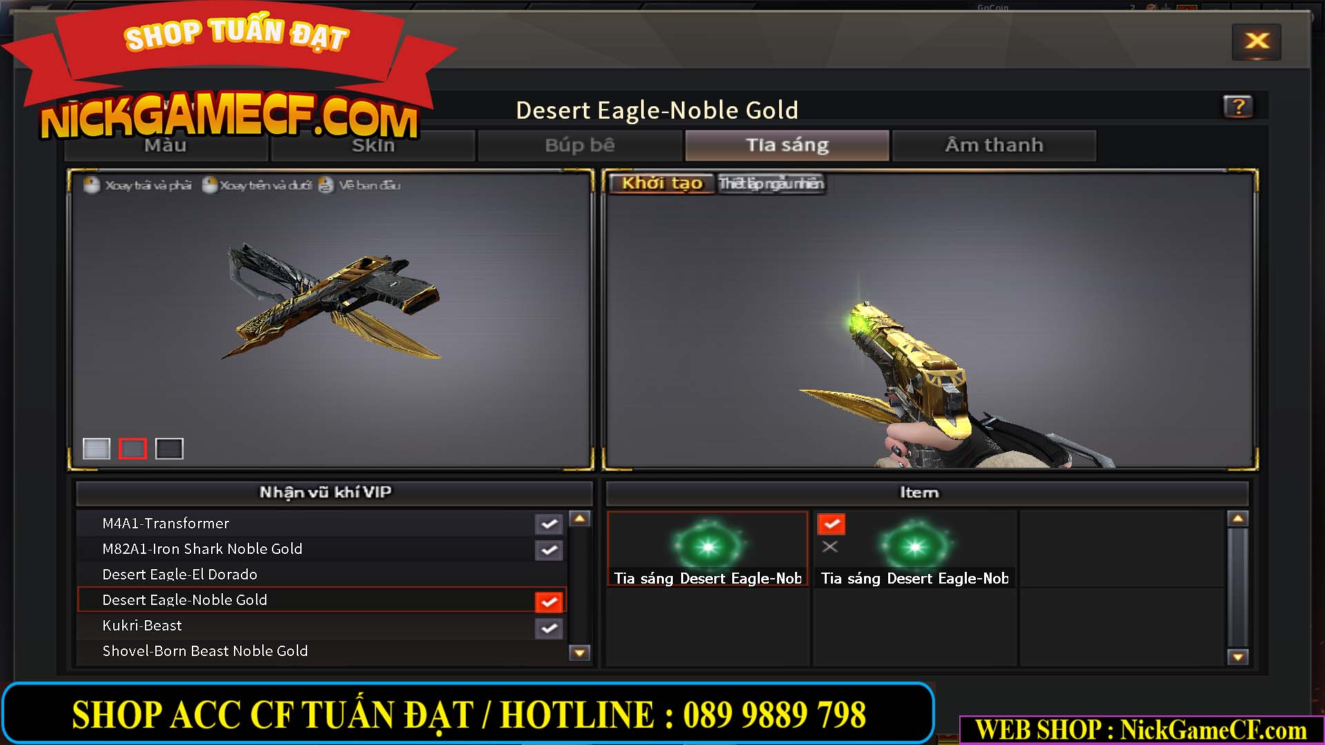 MÃ CF14891 - GIÁ : 4850K - CHIẾN C4 CHUẨN ĐẸP - 37 VIP - VIP6