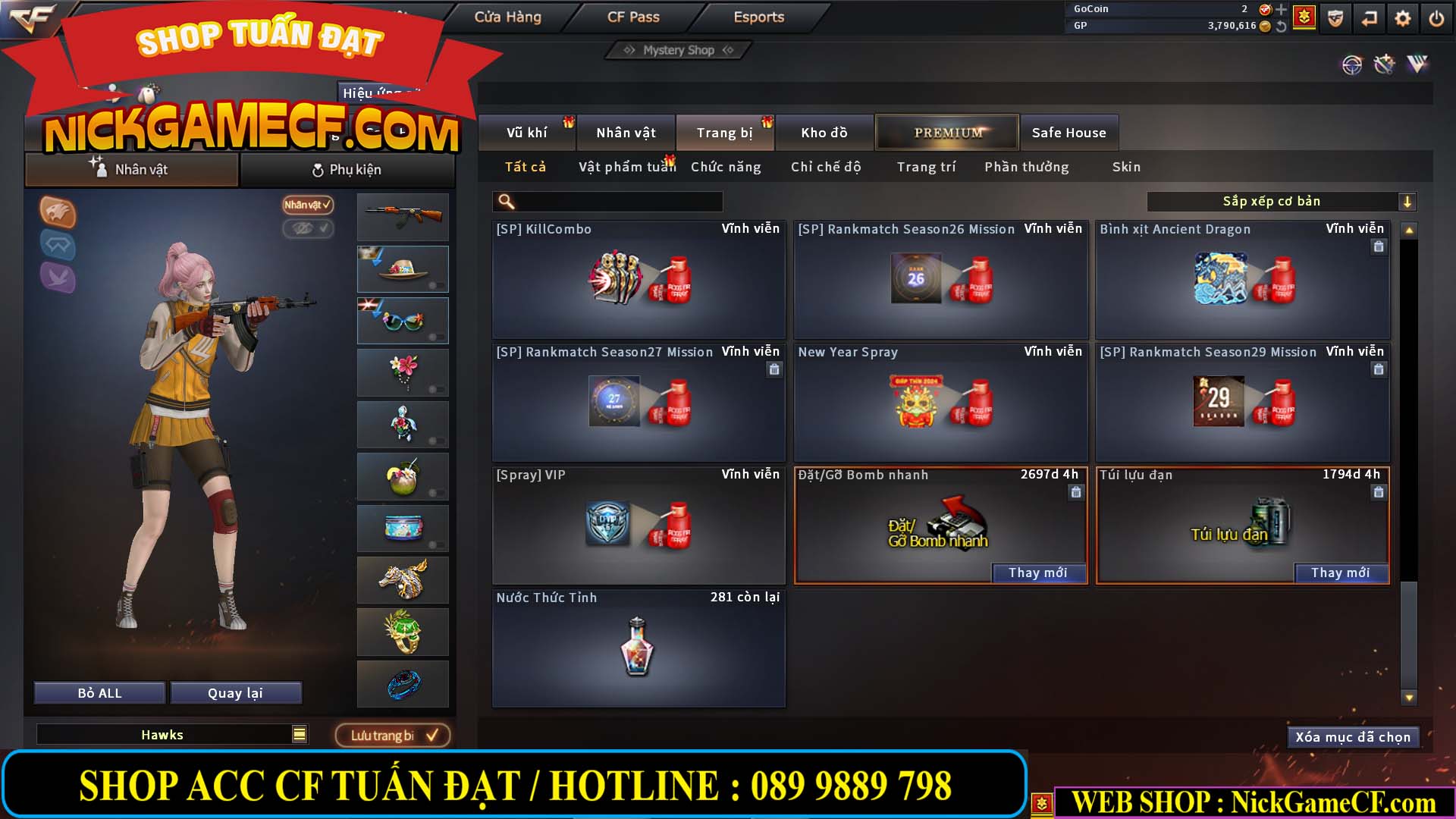 MÃ CF14891 - GIÁ : 4850K - CHIẾN C4 CHUẨN ĐẸP - 37 VIP - VIP6