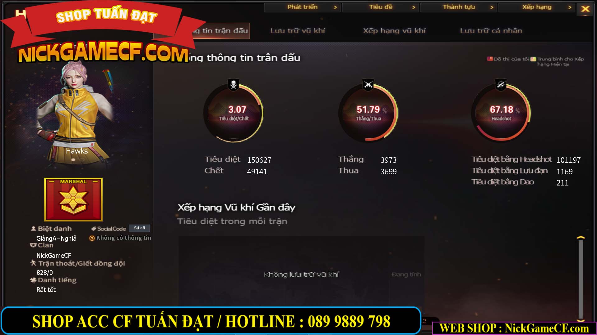 MÃ CF14891 - GIÁ : 4850K - CHIẾN C4 CHUẨN ĐẸP - 37 VIP - VIP6