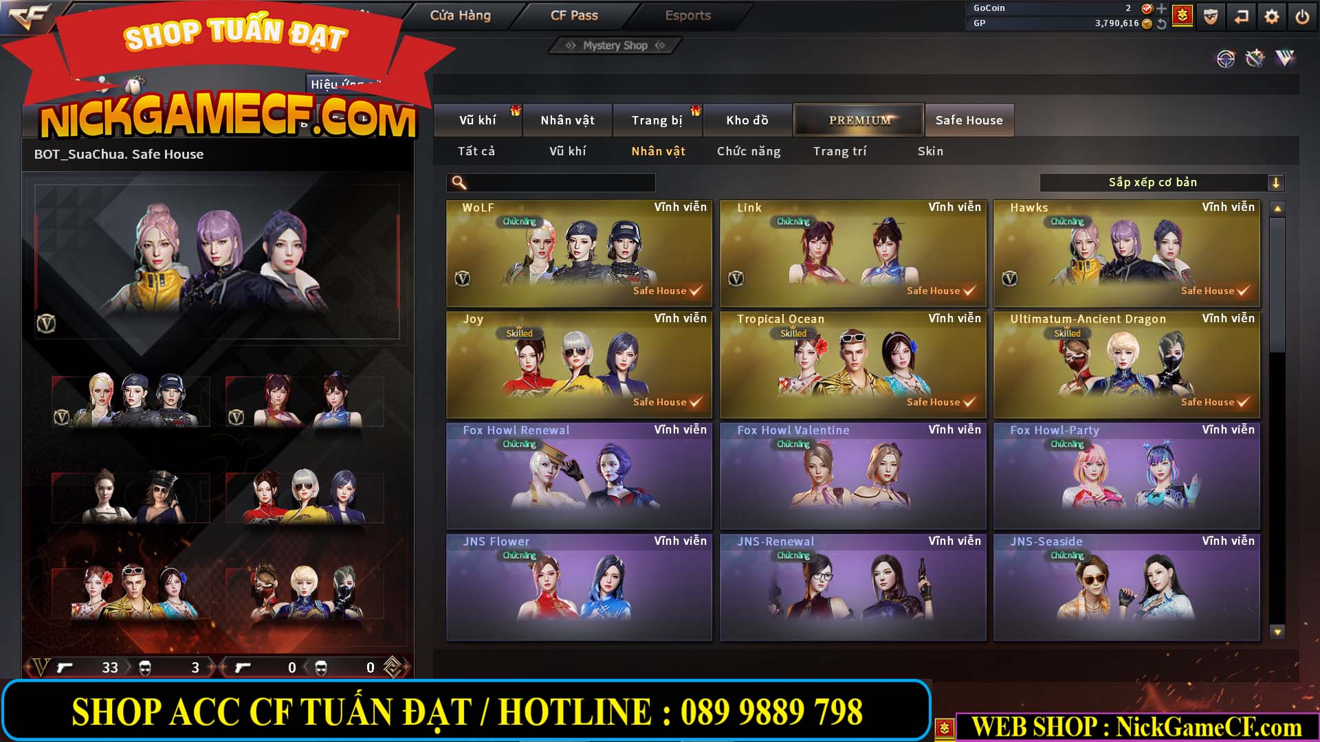 MÃ CF14891 - GIÁ : 4850K - CHIẾN C4 CHUẨN ĐẸP - 37 VIP - VIP6