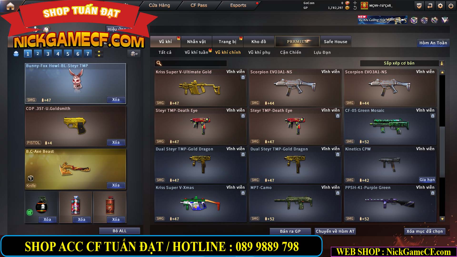 MÃ CF14916 - GIÁ : 5M2 - CHIẾN ZOM XINH, C4 NHẸ - 26 VIP - VIP4