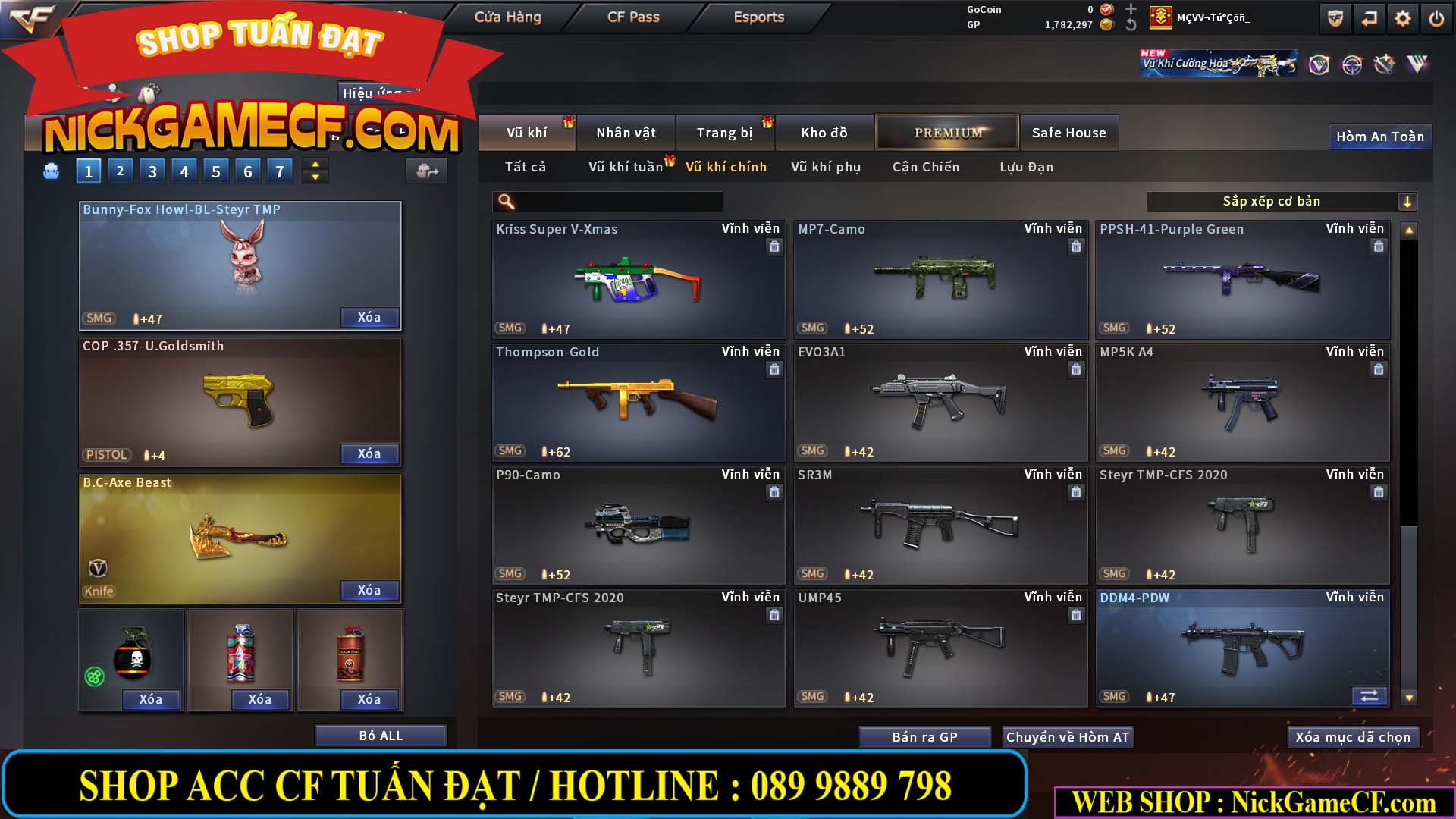 MÃ CF14916 - GIÁ : 5M2 - CHIẾN ZOM XINH, C4 NHẸ - 26 VIP - VIP4