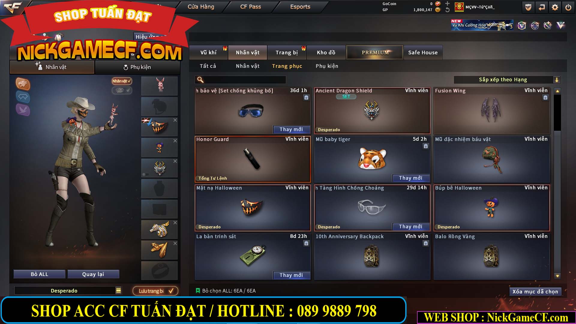 MÃ CF14916 - GIÁ : 5M2 - CHIẾN ZOM XINH, C4 NHẸ - 26 VIP - VIP4