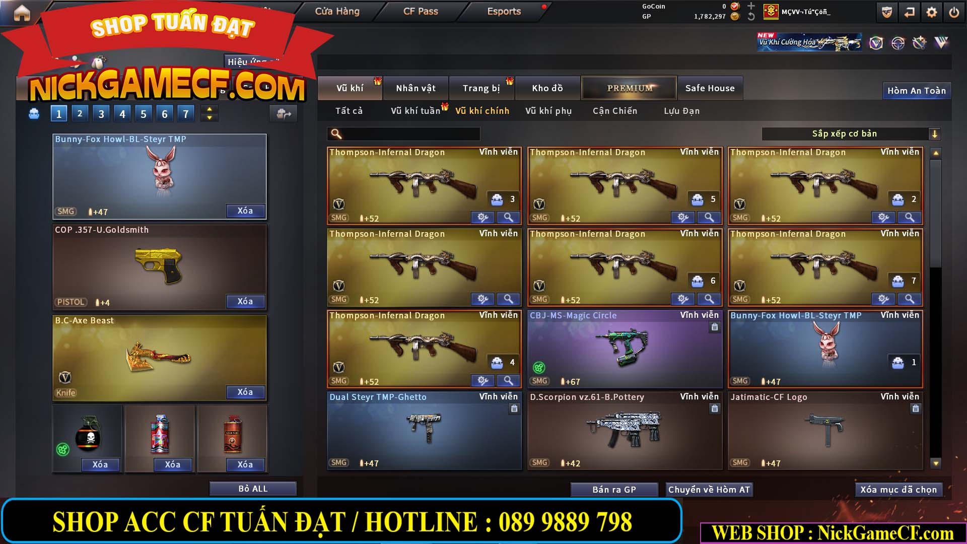 MÃ CF14916 - GIÁ : 5M2 - CHIẾN ZOM XINH, C4 NHẸ - 26 VIP - VIP4