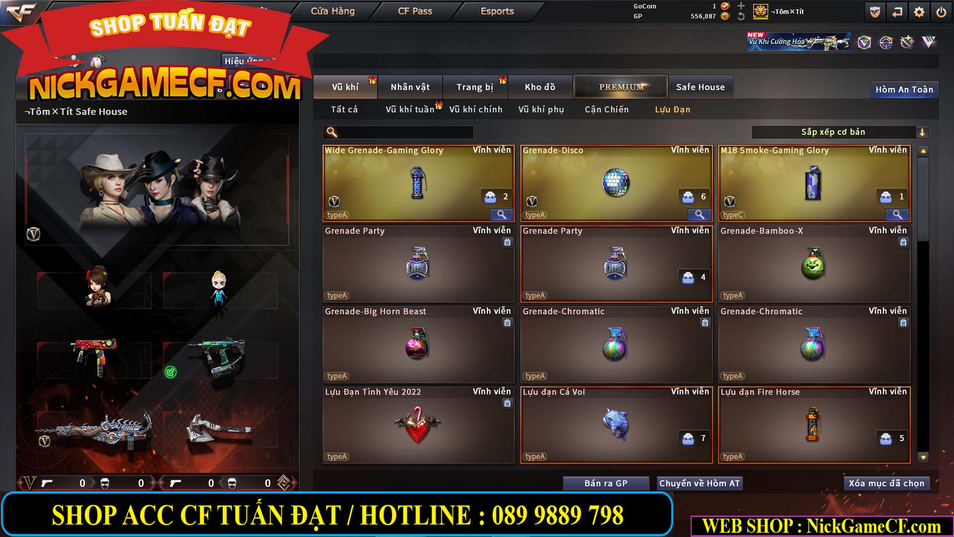 MÃ CF14919 - GIÁ : 5M5 - CHIẾN ZOM SIÊU XINH - 26 VIP - VIP6