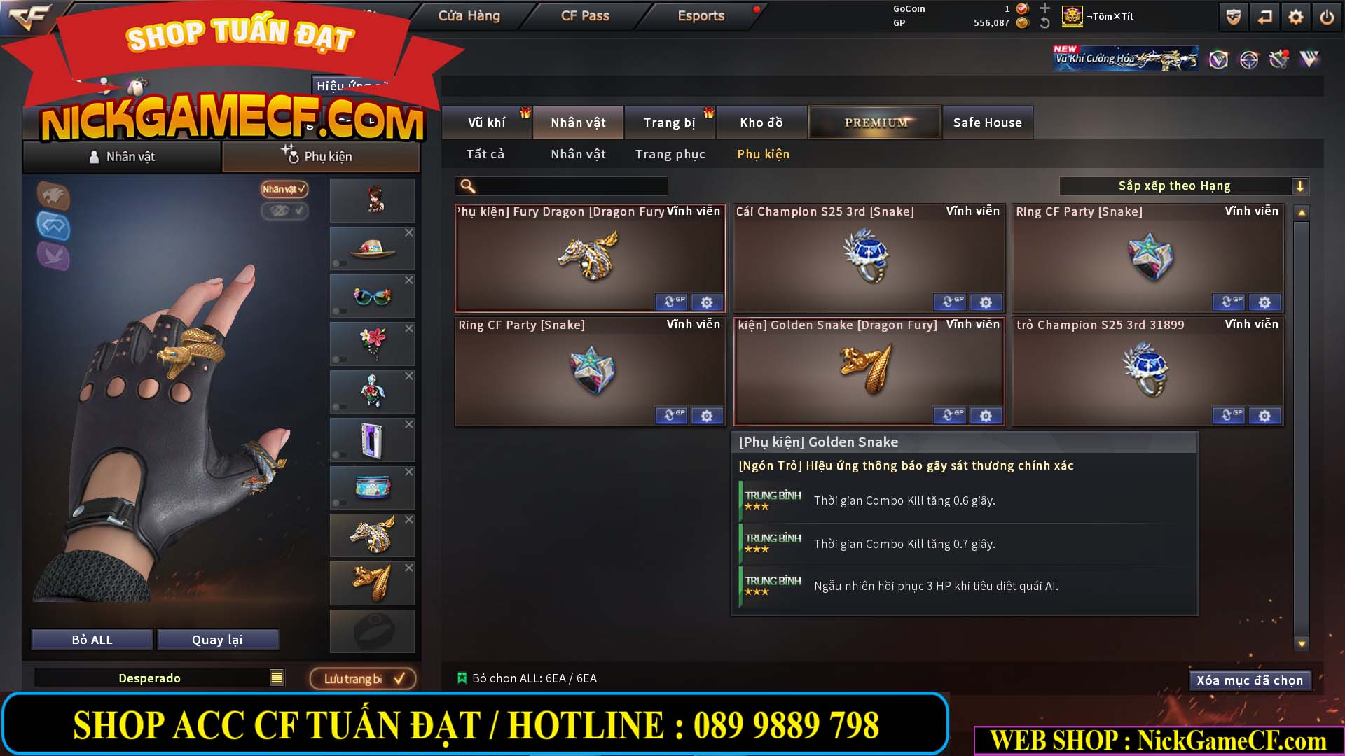 MÃ CF14919 - GIÁ : 5M5 - CHIẾN ZOM SIÊU XINH - 26 VIP - VIP6